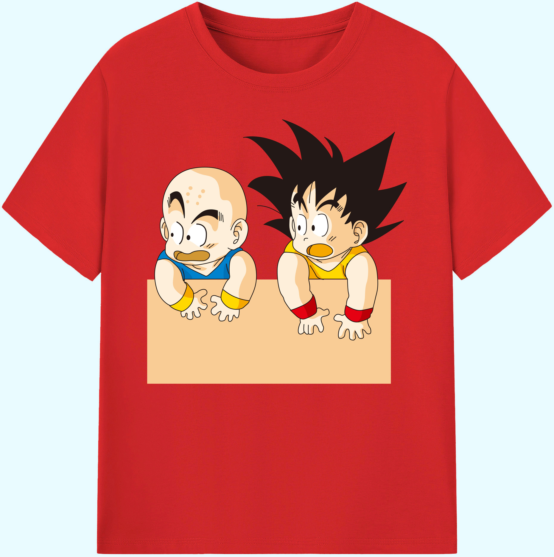 （画像用） ドラゴンボール 孫悟空（そん ごくう）Son Goku カカロット DRAGON BALL Kakarotto 綿100％ メンズ半袖Tシャツ｜肌触りやわらか＆通気性