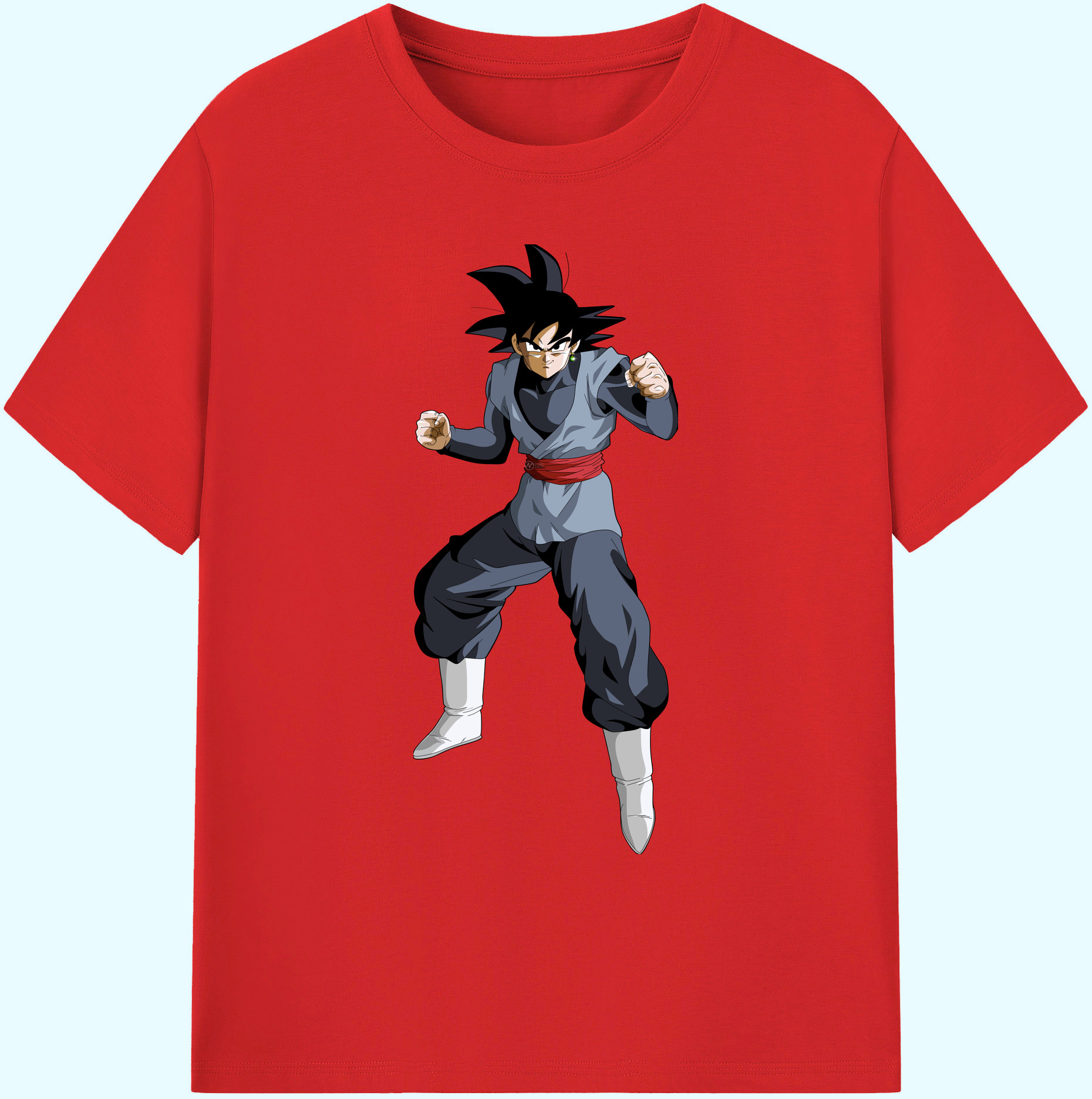 （画像用） ドラゴンボール ベジータ四世（Bejīta Yonsei）DRAGON BALL Vegeta IV 綿100％ メンズ半袖Tシャツ｜肌触りやわらか＆通気性
