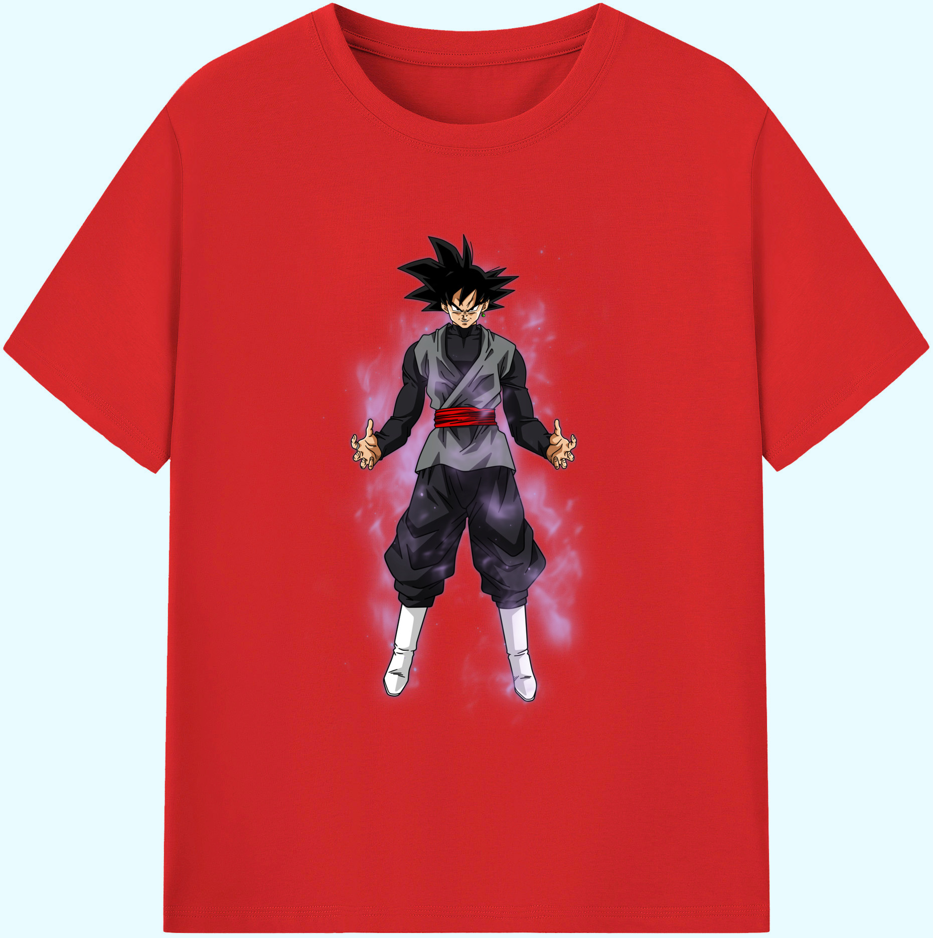 （画像用） ドラゴンボール ベジータ四世（Bejīta Yonsei）DRAGON BALL Vegeta IV 綿100％ メンズ半袖Tシャツ｜肌触りやわらか＆通気性