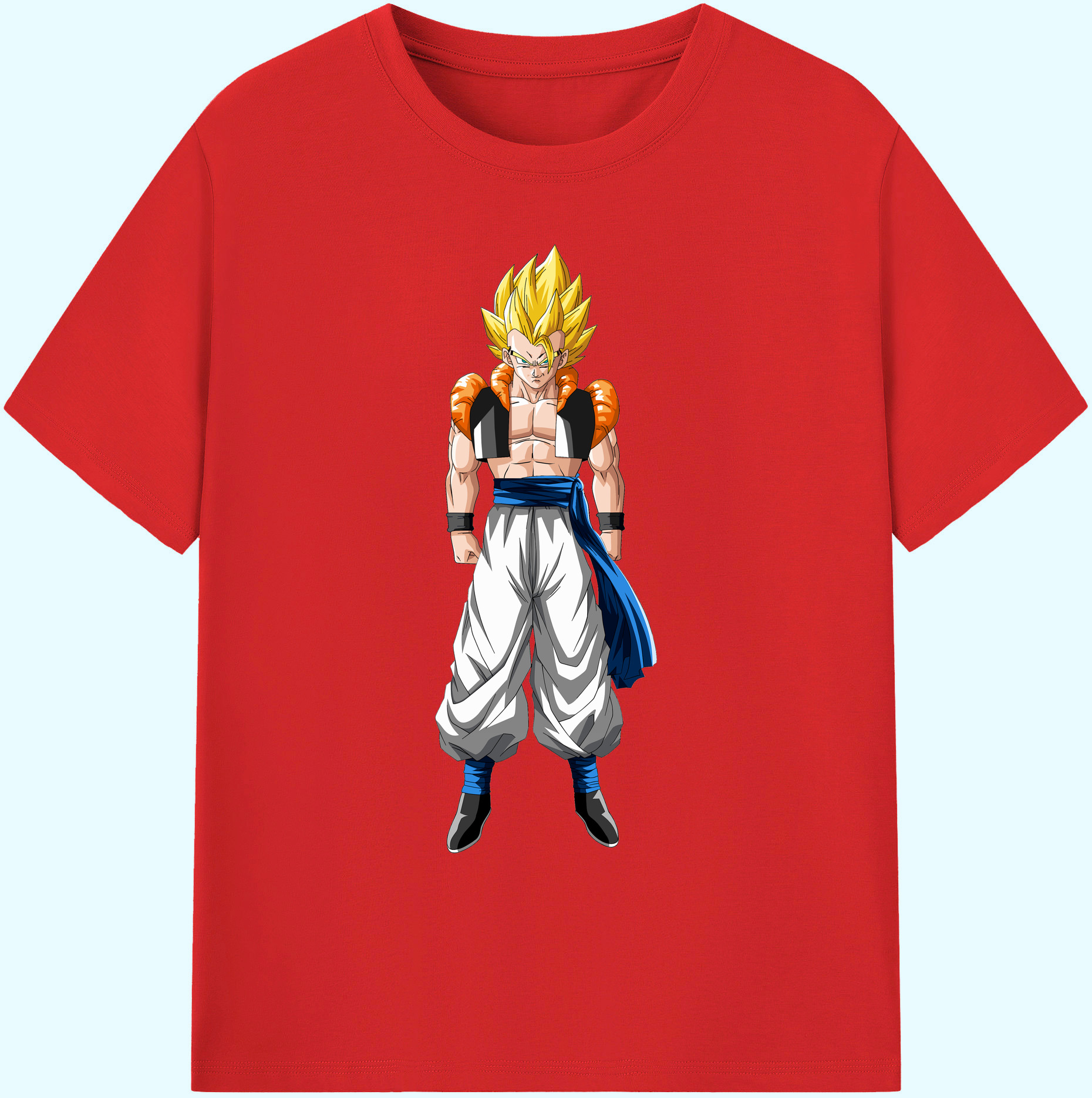 （画像用） ドラゴンボール ベジータ四世（Bejīta Yonsei）DRAGON BALL Vegeta IV 綿100％ メンズ半袖Tシャツ｜肌触りやわらか＆通気性