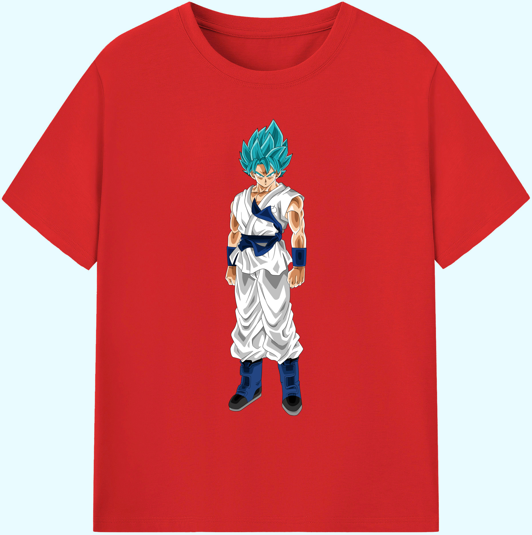 （画像用） ドラゴンボール 孫 悟飯（そんごはん）DRAGON BALL Son Gohan 綿100％ メンズ半袖Tシャツ｜肌触りやわらか＆通気性