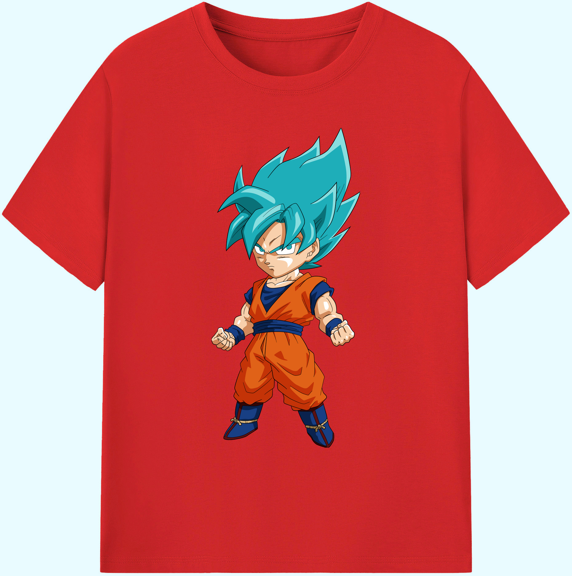 （画像用） ドラゴンボール 孫 悟飯（そんごはん）DRAGON BALL Son Gohan 綿100％ メンズ半袖Tシャツ｜肌触りやわらか＆通気性