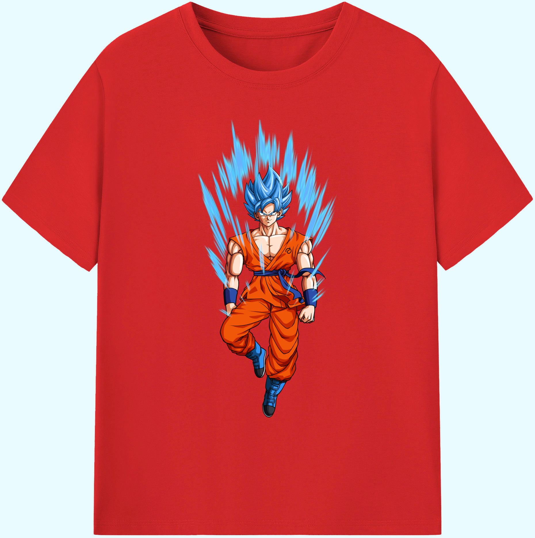 （画像用） ドラゴンボール 孫 悟飯（そんごはん）DRAGON BALL Son Gohan 綿100％ メンズ半袖Tシャツ｜肌触りやわらか＆通気性