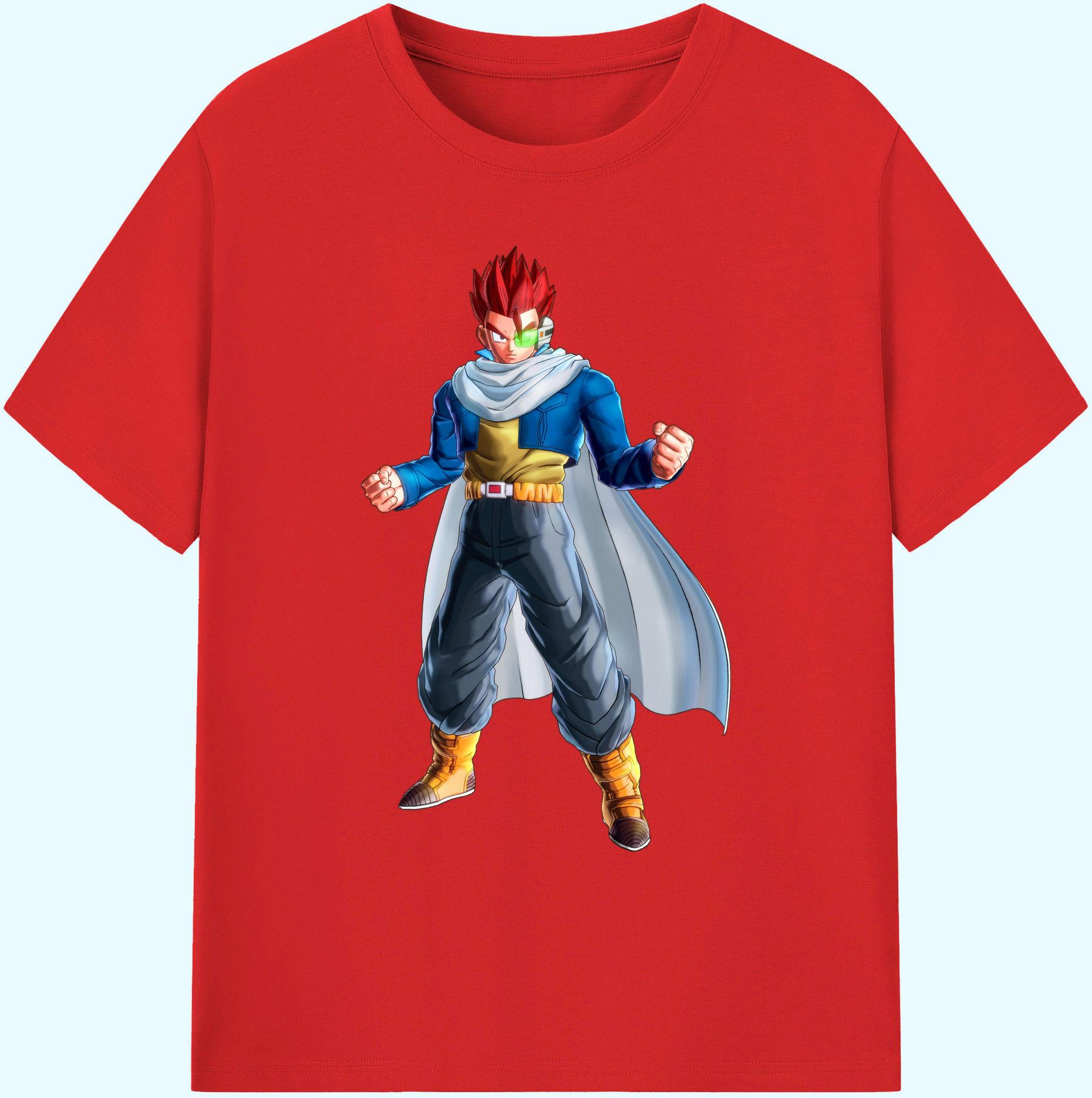 （画像用） ドラゴンボール 孫 悟飯（そんごはん）DRAGON BALL Son Gohan 綿100％ メンズ半袖Tシャツ｜肌触りやわらか＆通気性