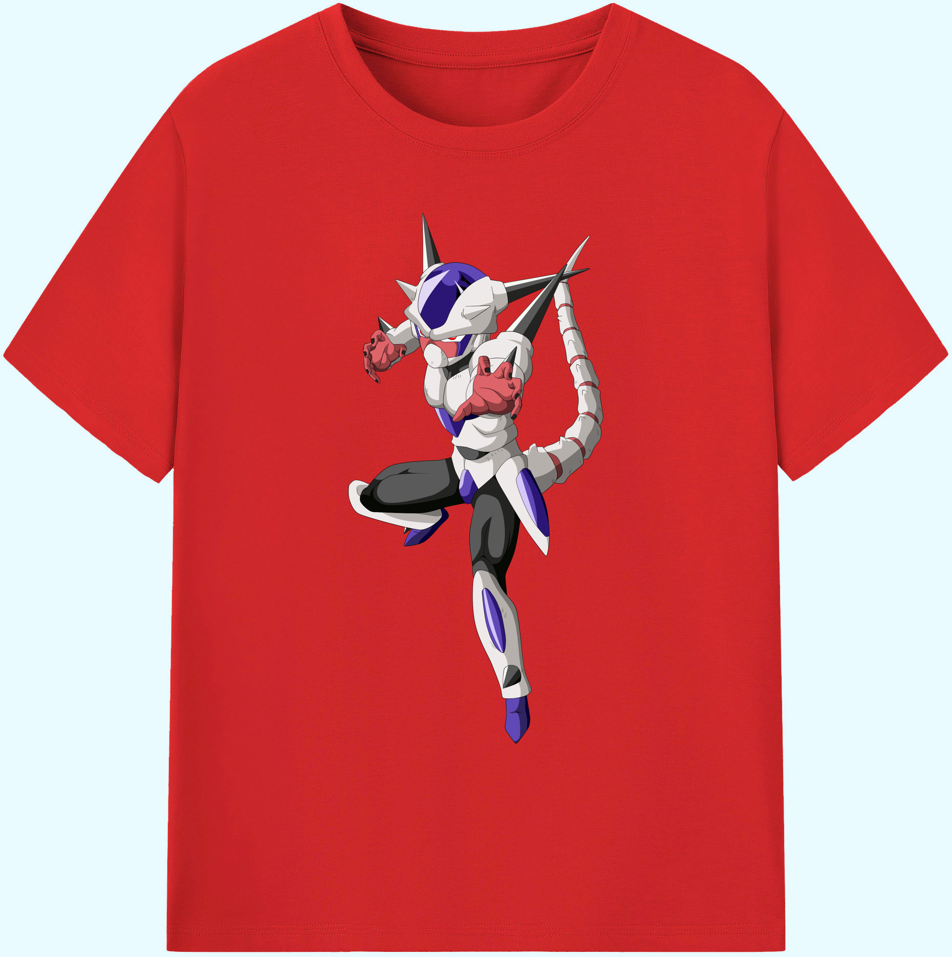 （画像用） ドラゴンボール クリーサ DRAGON BALL Kulisa 綿100％ メンズ半袖Tシャツ｜肌触りやわらか＆通気性