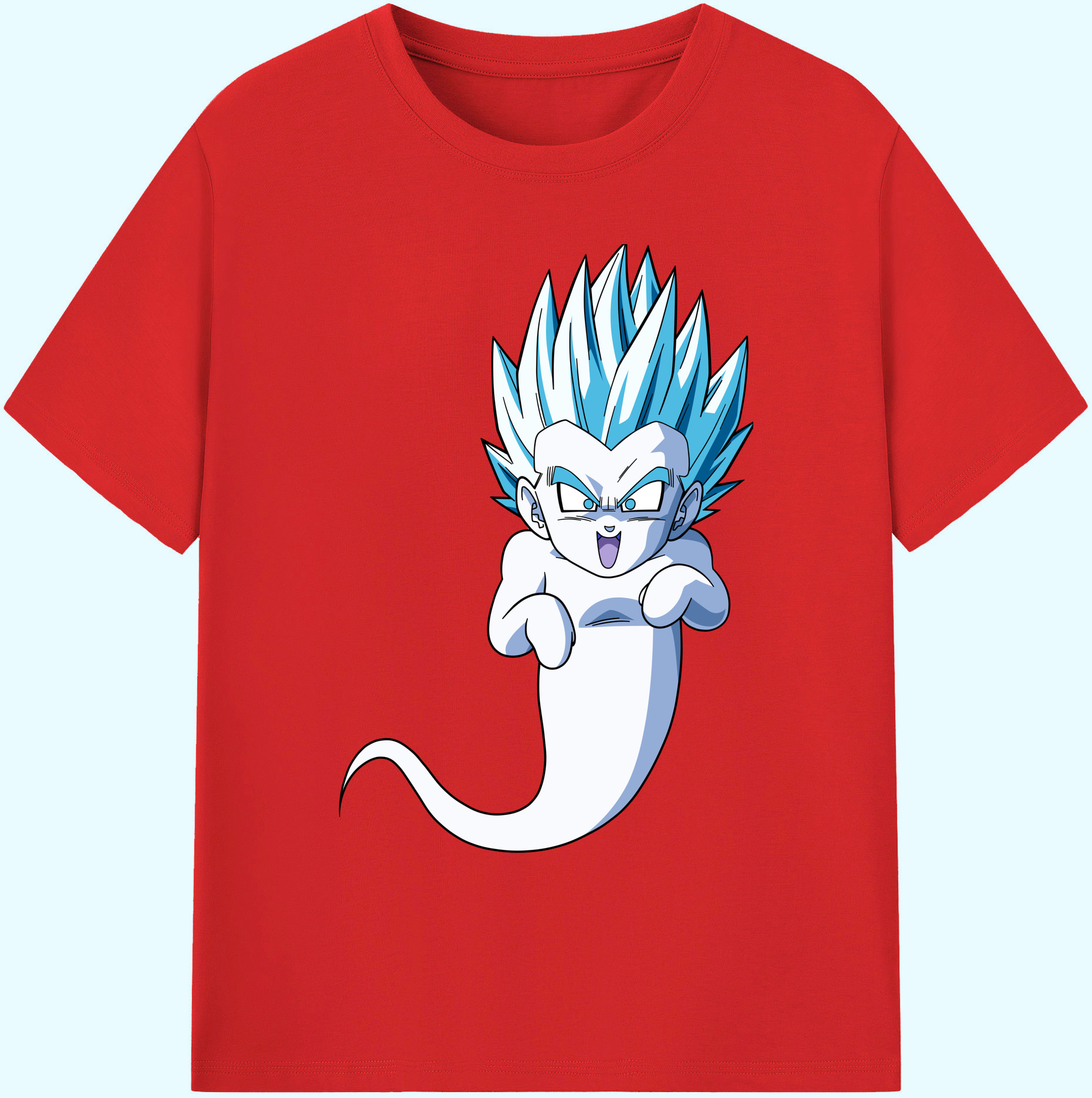 （画像用） ドラゴンボール ベジット DRAGON BALL Vegetto 綿100％ メンズ半袖Tシャツ｜肌触りやわらか＆通気性