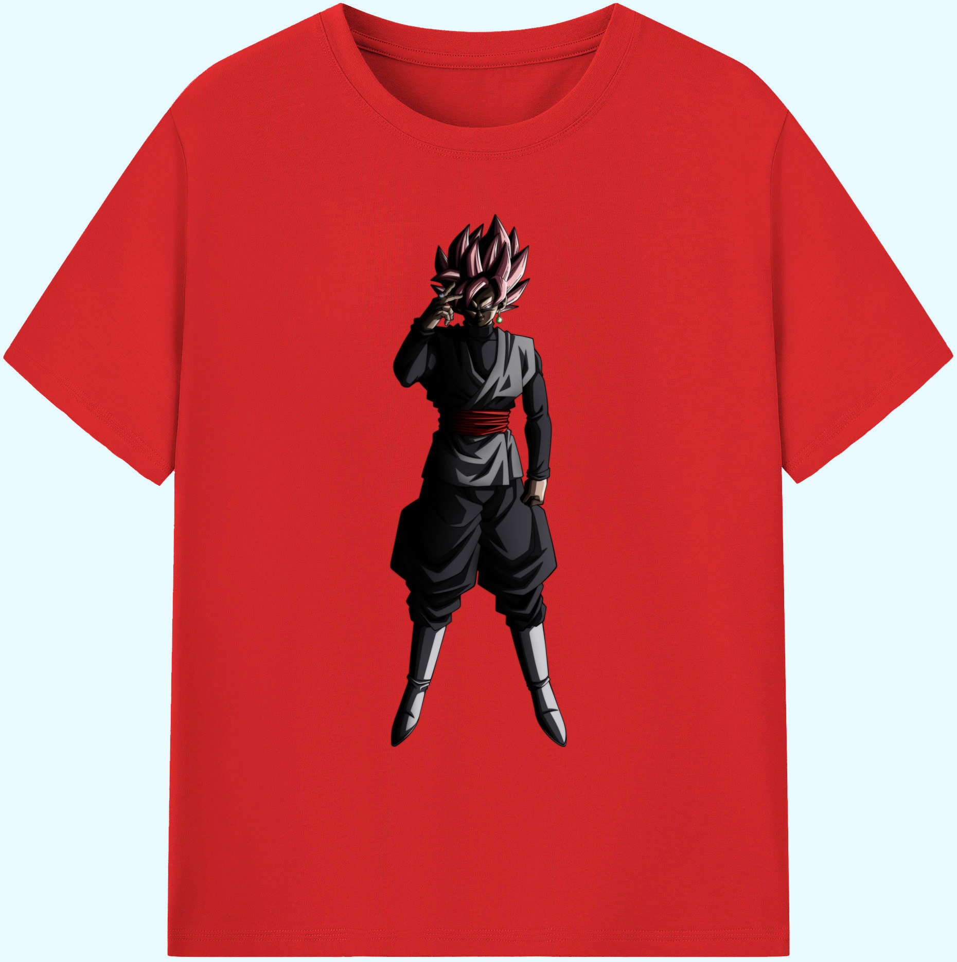 （画像用） ドラゴンボール ベジット DRAGON BALL Vegetto 綿100％ メンズ半袖Tシャツ｜肌触りやわらか＆通気性