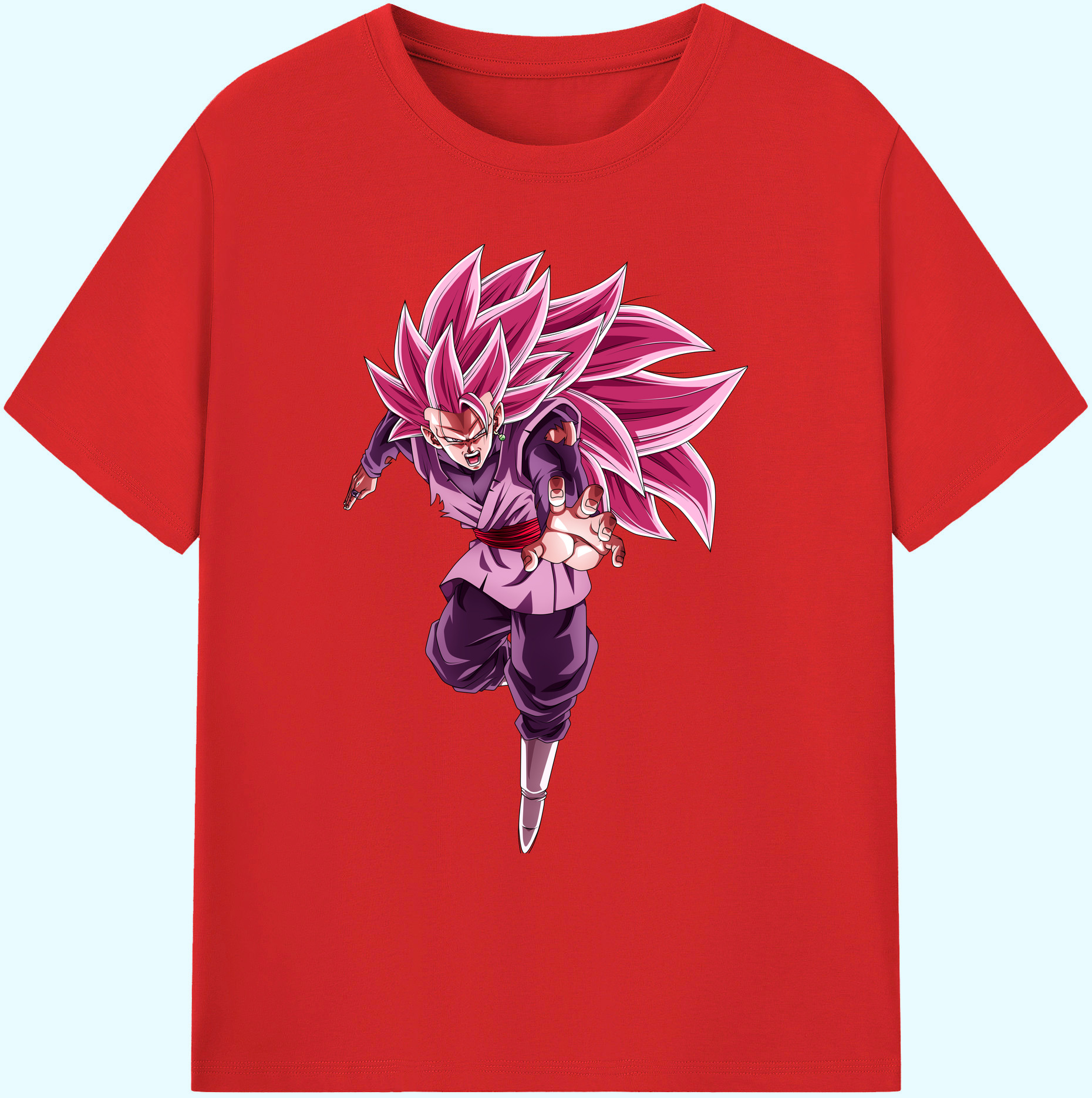 （画像用） ドラゴンボール ベジット DRAGON BALL Vegetto 綿100％ メンズ半袖Tシャツ｜肌触りやわらか＆通気性