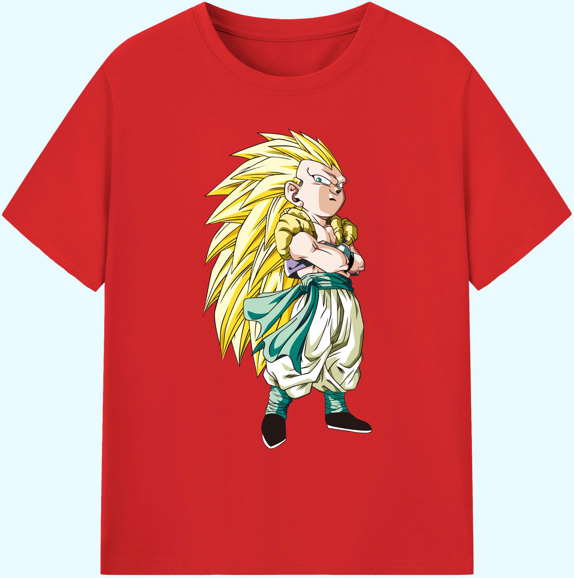 （画像用） ドラゴンボール ベジット DRAGON BALL Vegetto 綿100％ メンズ半袖Tシャツ｜肌触りやわらか＆通気性