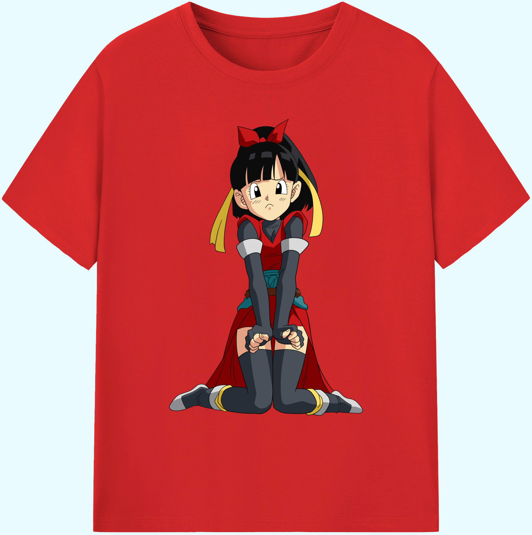 （画像用） ドラゴンボール パン DRAGON BALL Pan 綿100％ メンズ半袖Tシャツ｜肌触りやわらか＆通気性