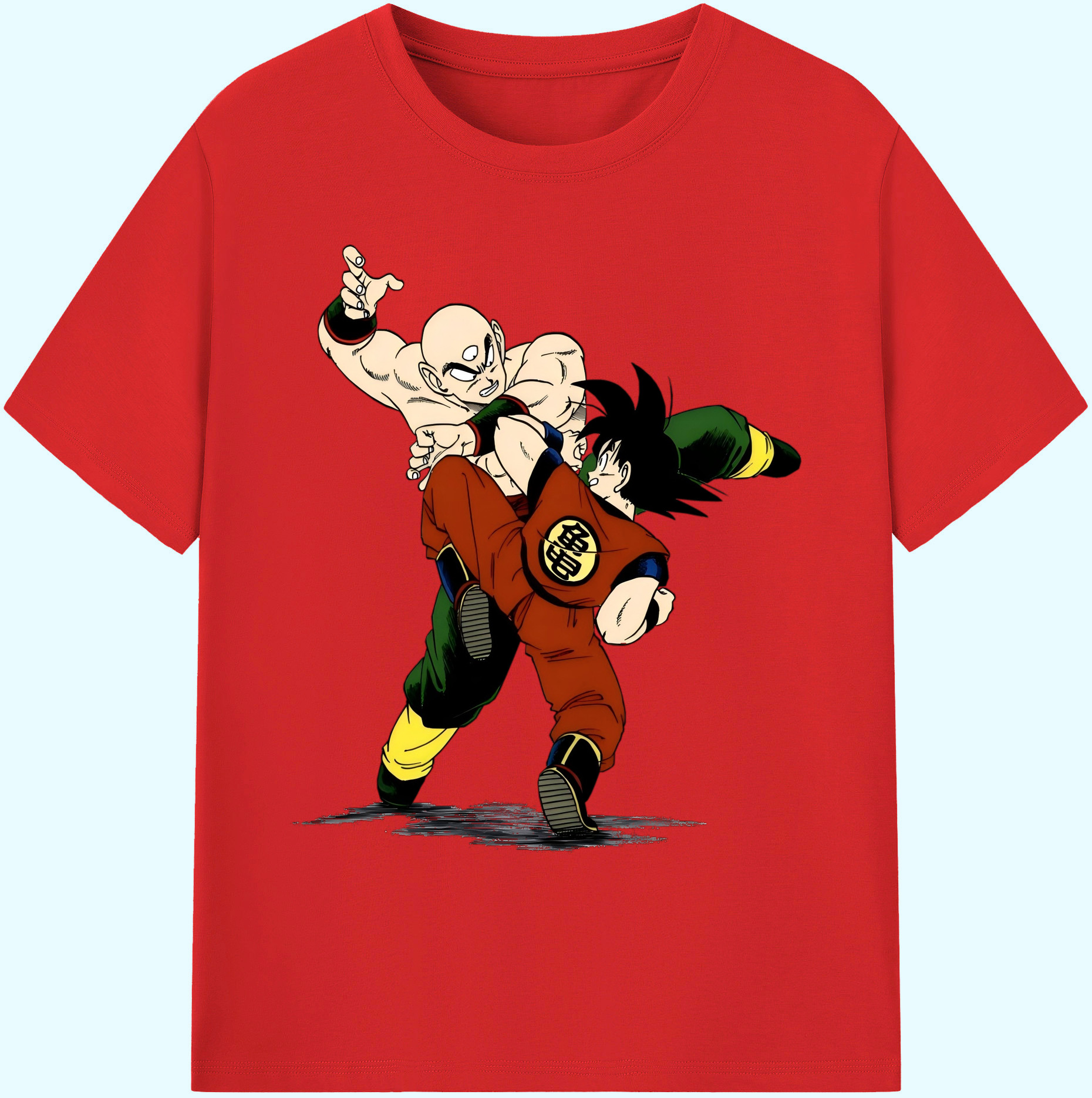 （画像用） ドラゴンボール DRAGON BALL 綿100％ メンズ半袖Tシャツ｜肌触りやわらか＆通気性