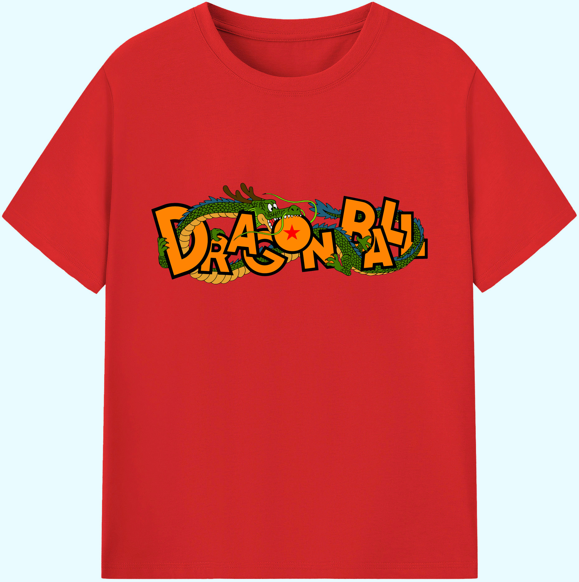 （画像用） ドラゴンボール DRAGON BALL 綿100％ メンズ半袖Tシャツ｜肌触りやわらか＆通気性