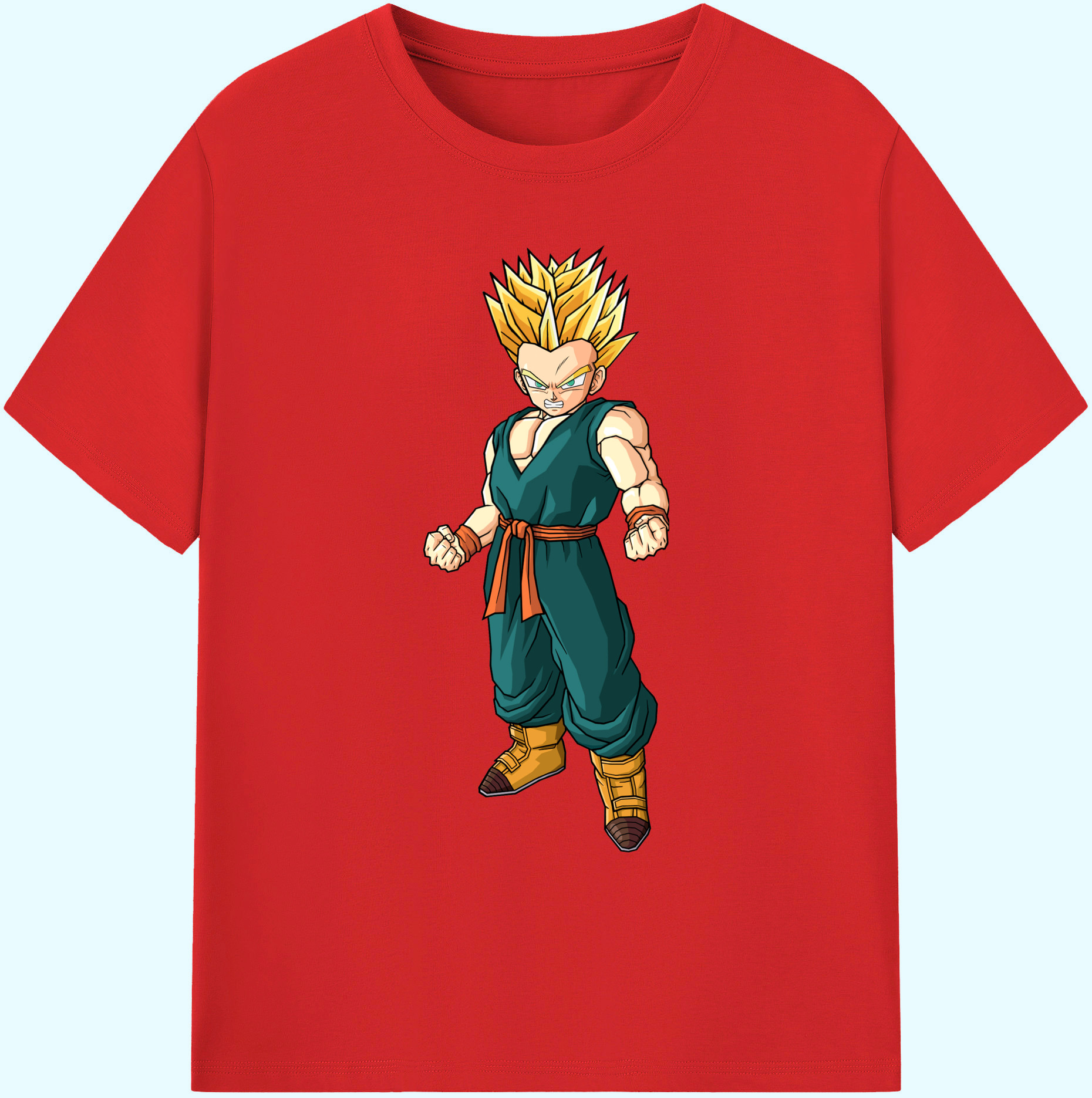 （画像用） ドラゴンボール DRAGON BALL 綿100％ メンズ半袖Tシャツ｜肌触りやわらか＆通気性
