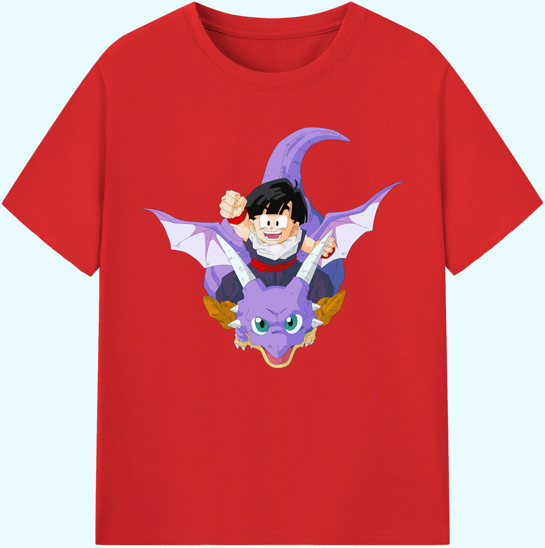 （画像用） ドラゴンボール DRAGON BALL 綿100％ メンズ半袖Tシャツ｜肌触りやわらか＆通気性