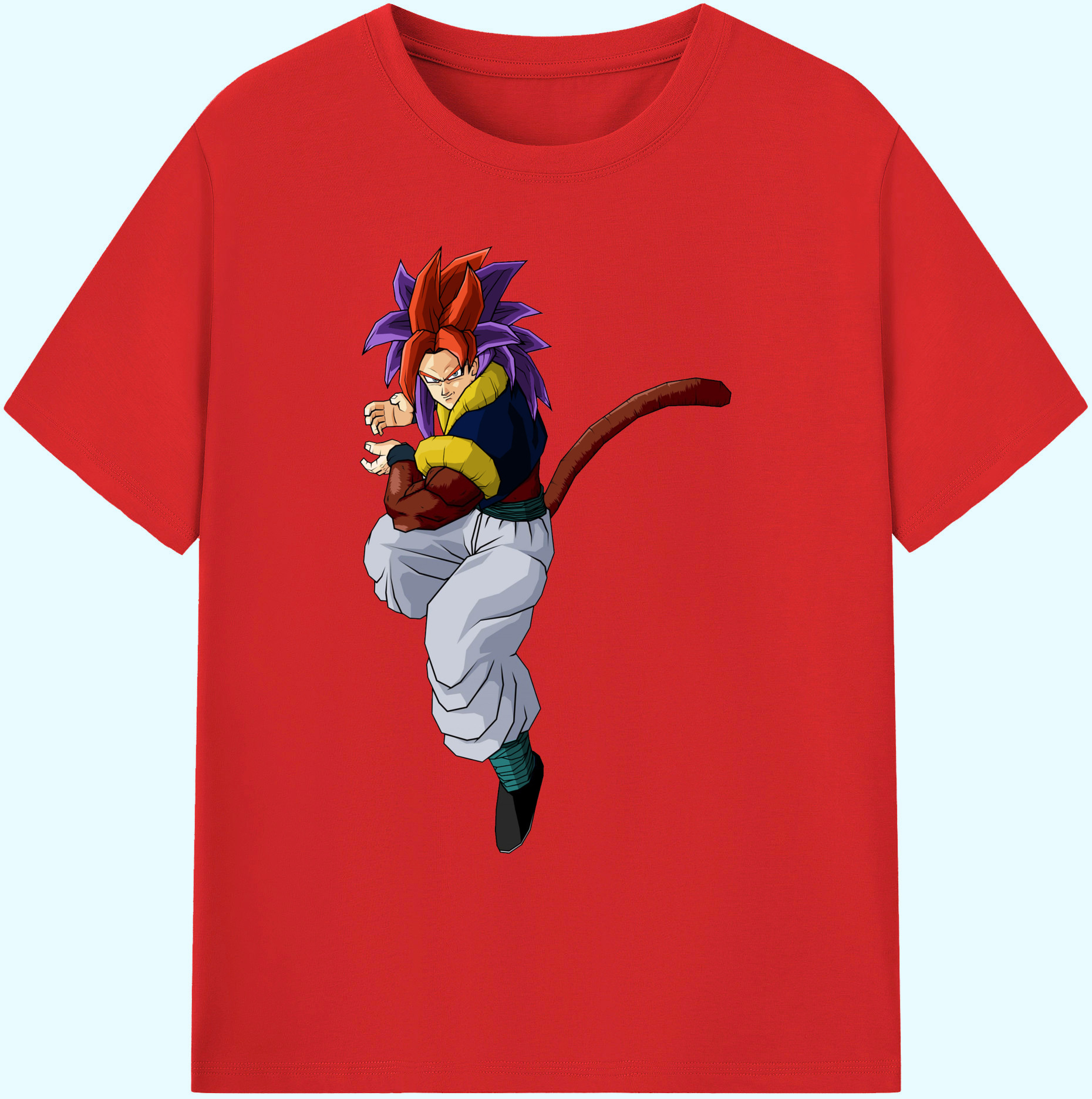 （画像用） ドラゴンボール DRAGON BALL 綿100％ メンズ半袖Tシャツ｜肌触りやわらか＆通気性
