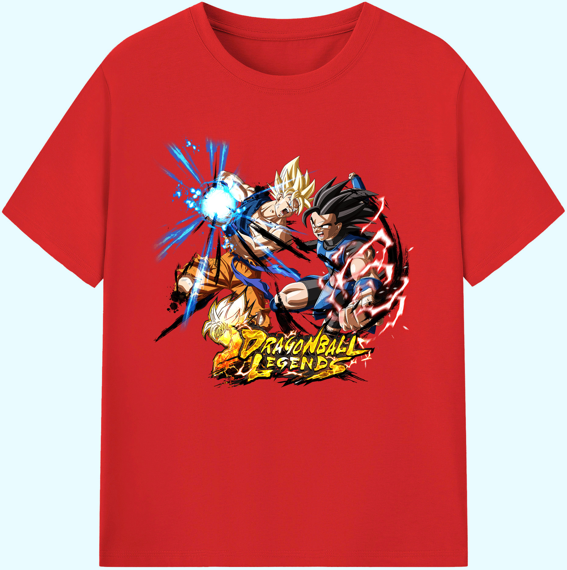 （画像用） ドラゴンボール DRAGON BALL 綿100％ メンズ半袖Tシャツ｜肌触りやわらか＆通気性