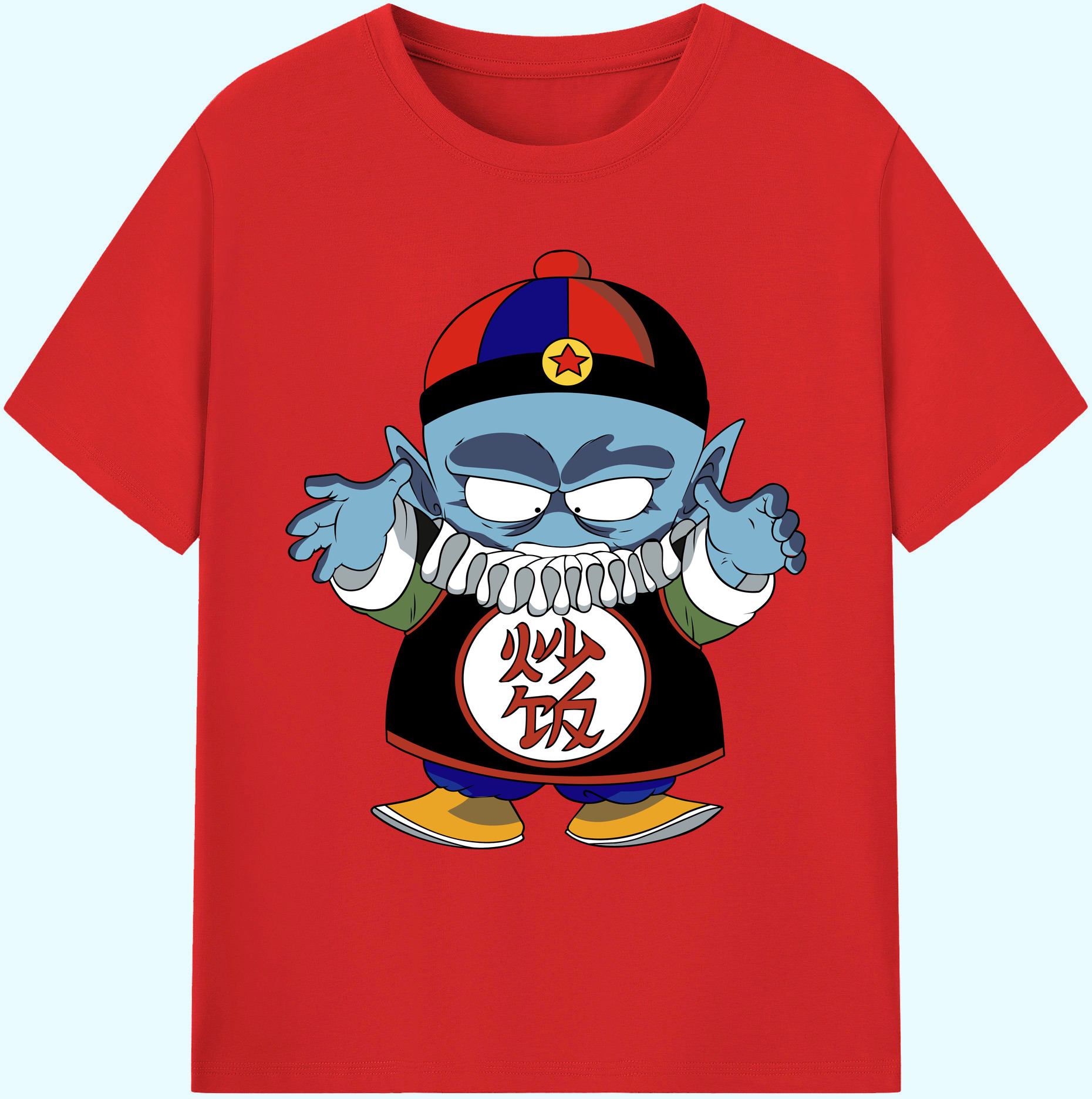 （画像用） ドラゴンボール DRAGON BALL 綿100％ メンズ半袖Tシャツ｜肌触りやわらか＆通気性