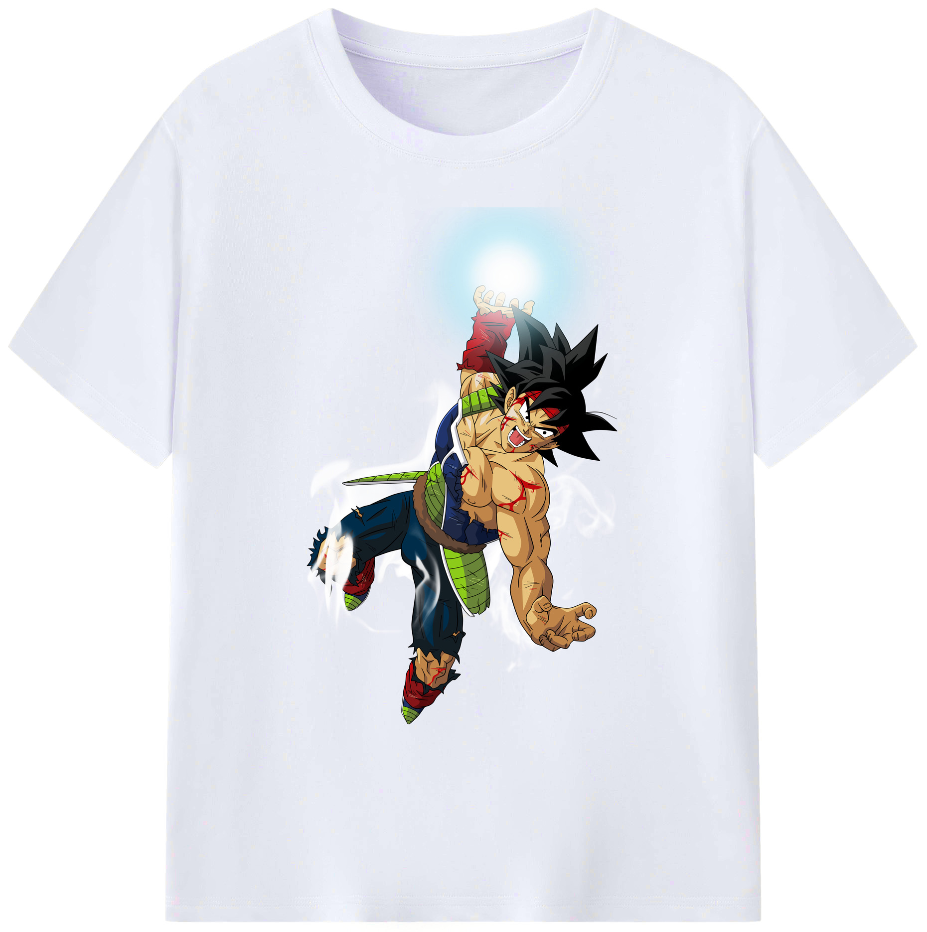 （画像用） ドラゴンボール バーダック DRAGON BALL Burdock 綿100％ メンズ半袖Tシャツ｜肌触りやわらか＆通気性