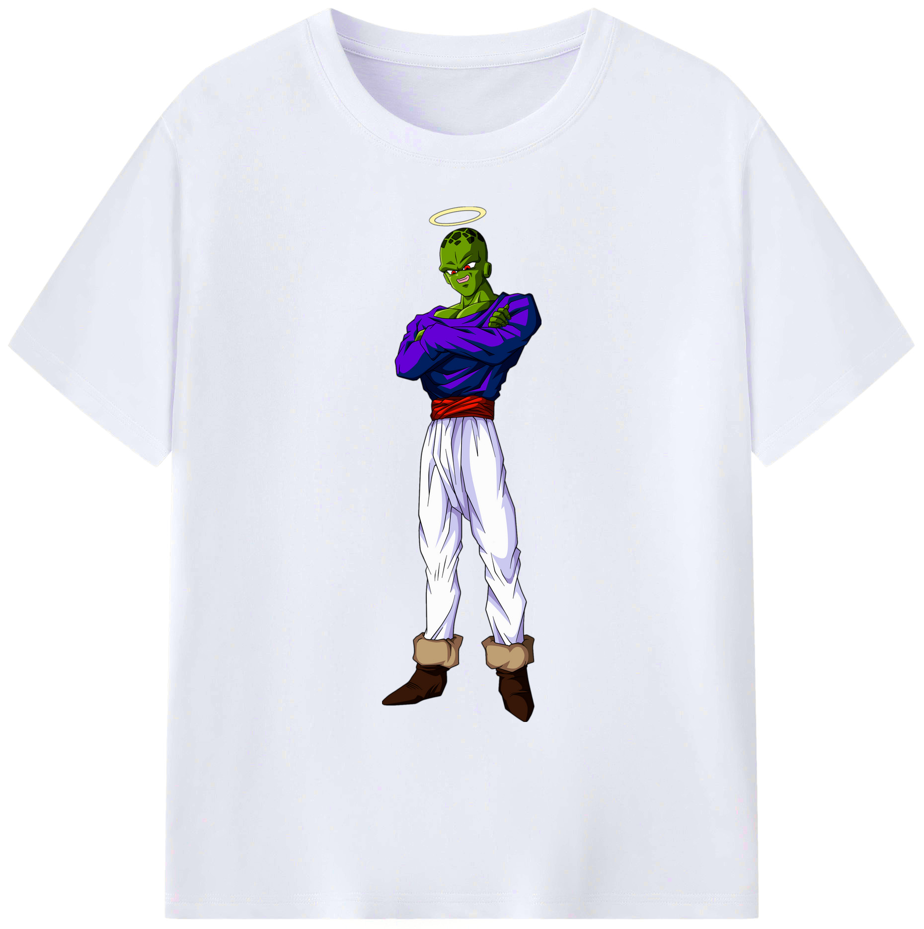 （画像用） ドラゴンボール パイクーハン DRAGON BALL Pikkon 綿100％ メンズ半袖Tシャツ｜肌触りやわらか＆通気性