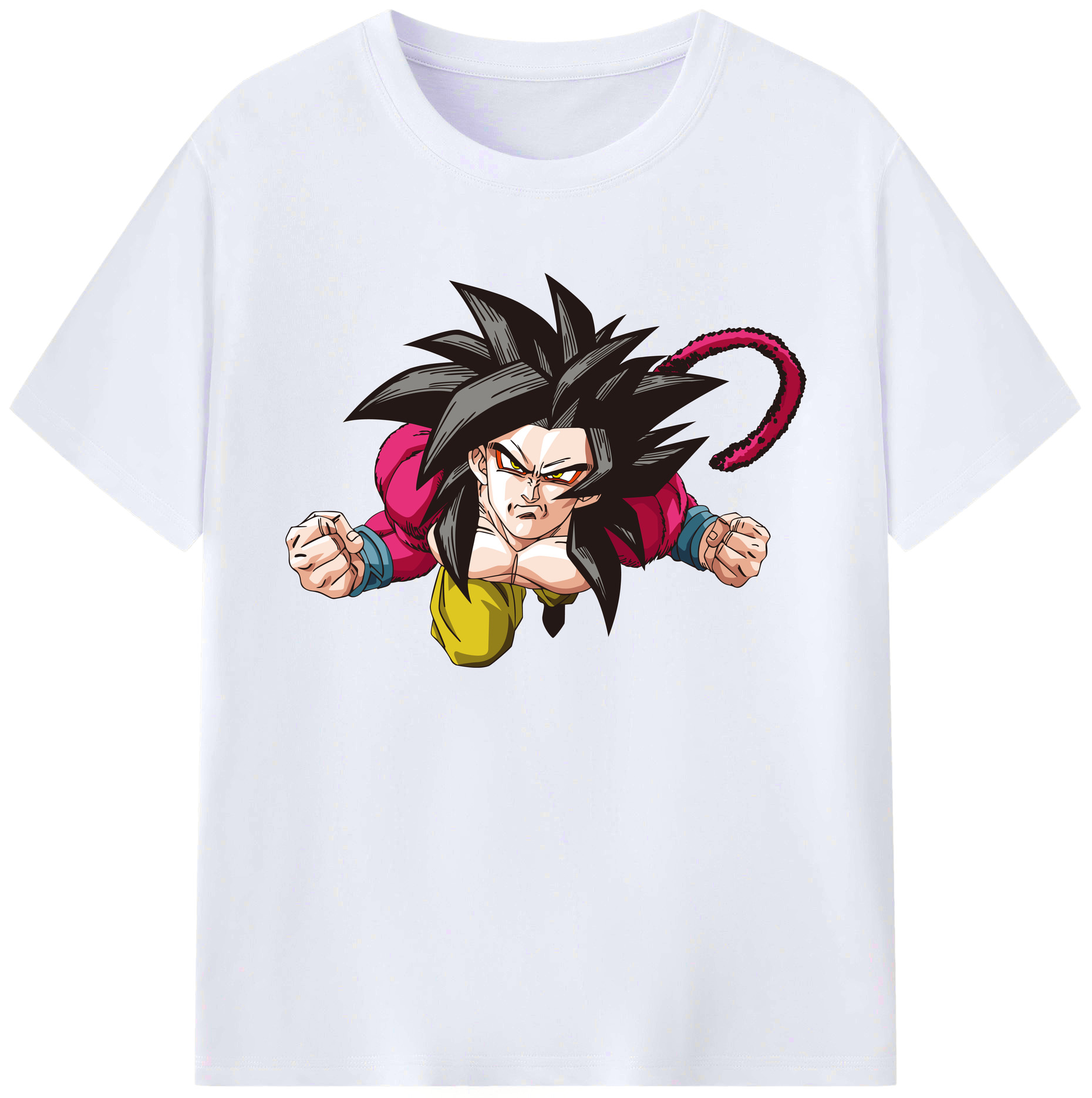 （画像用） ドラゴンボール 孫悟空（そん ごくう）Son Goku カカロット DRAGON BALL Kakarotto 綿100％ メンズ半袖Tシャツ｜肌触りやわらか＆通気性