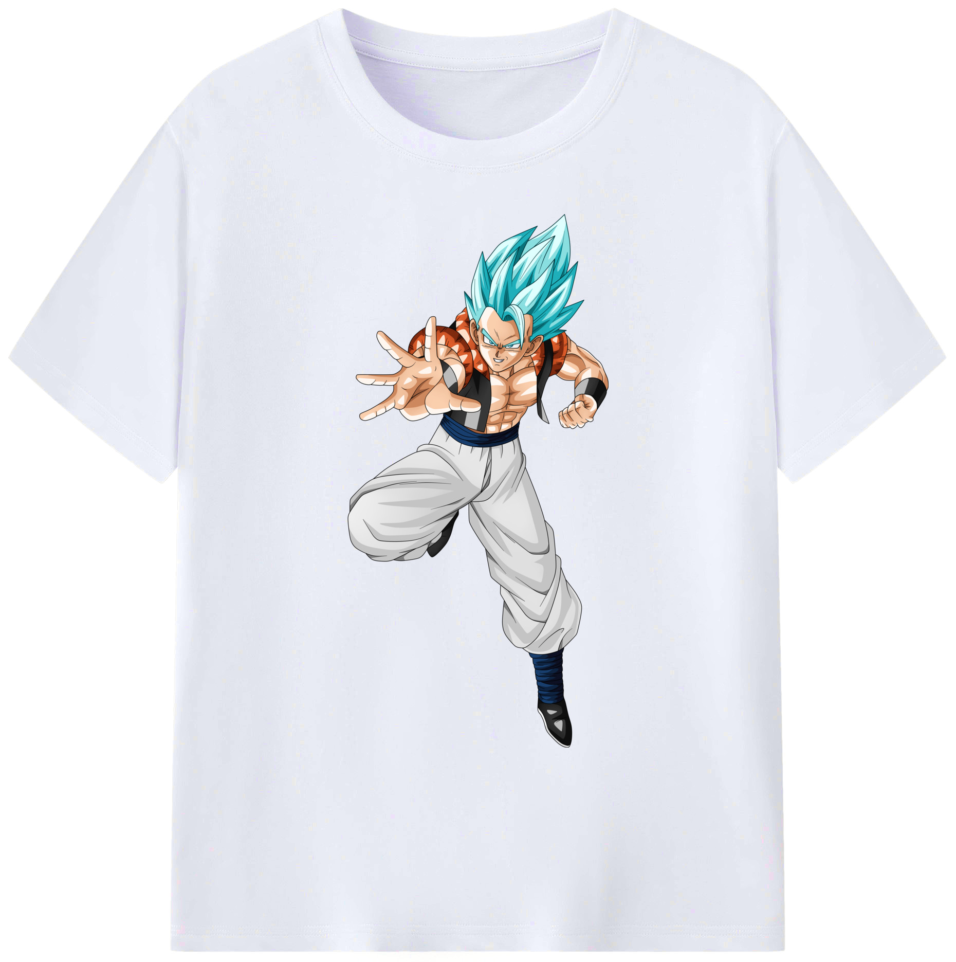 （画像用） ドラゴンボール ベジータ四世（Bejīta Yonsei）DRAGON BALL Vegeta IV 綿100％ メンズ半袖Tシャツ｜肌触りやわらか＆通気性