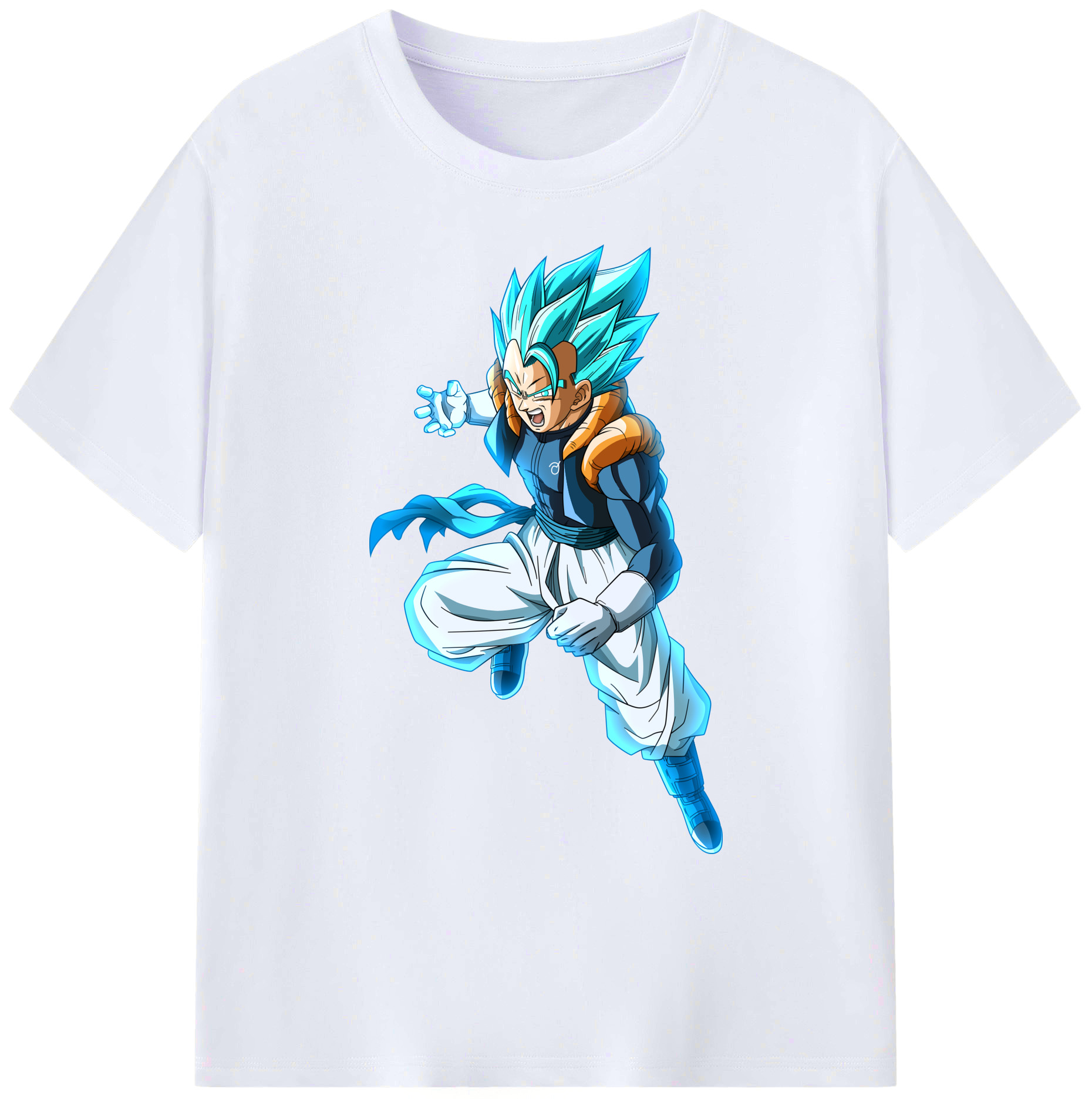 （画像用） ドラゴンボール ベジータ四世（Bejīta Yonsei）DRAGON BALL Vegeta IV 綿100％ メンズ半袖Tシャツ｜肌触りやわらか＆通気性
