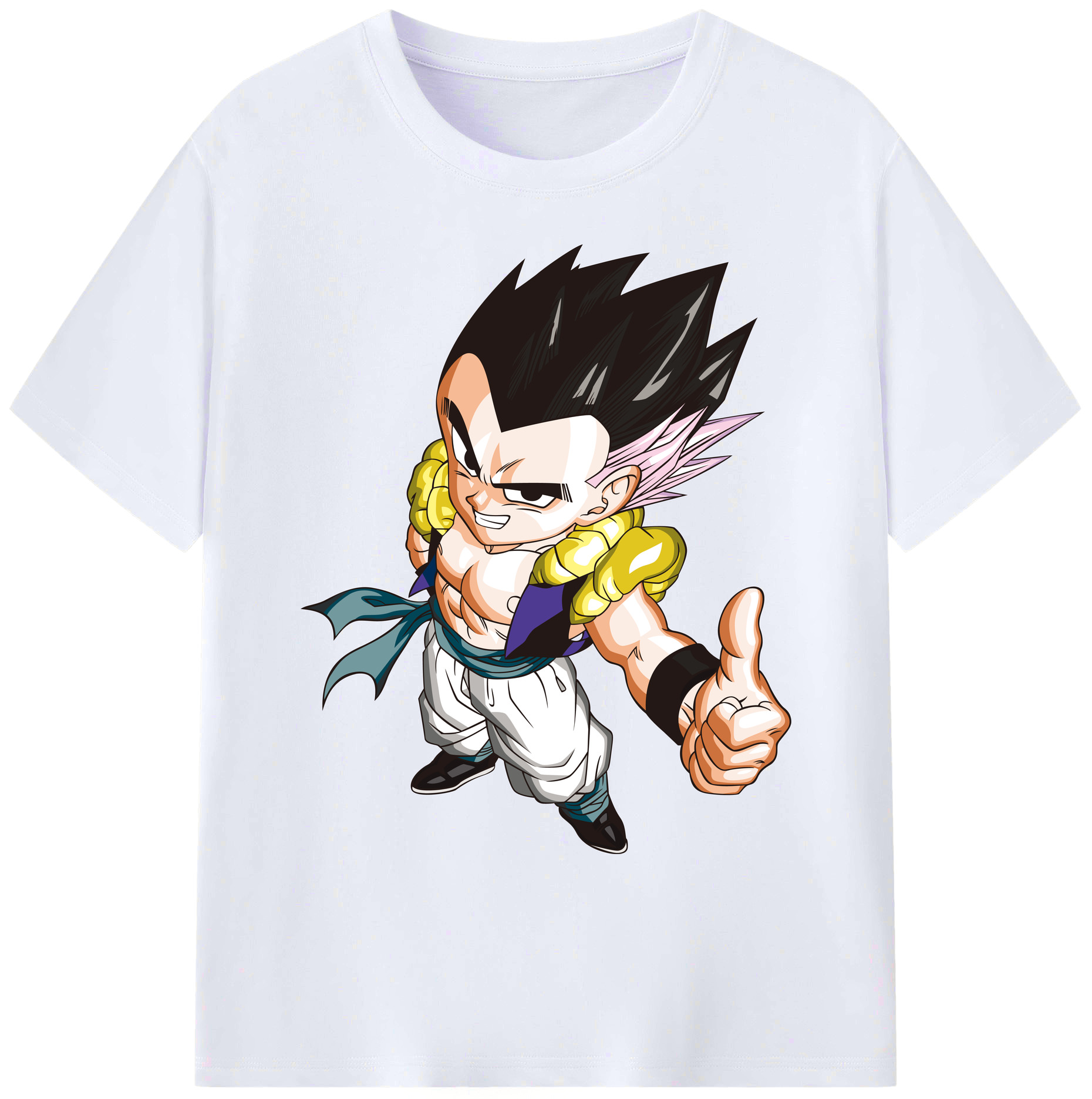 （画像用） ドラゴンボール ベジータ四世（Bejīta Yonsei）DRAGON BALL Vegeta IV 綿100％ メンズ半袖Tシャツ｜肌触りやわらか＆通気性