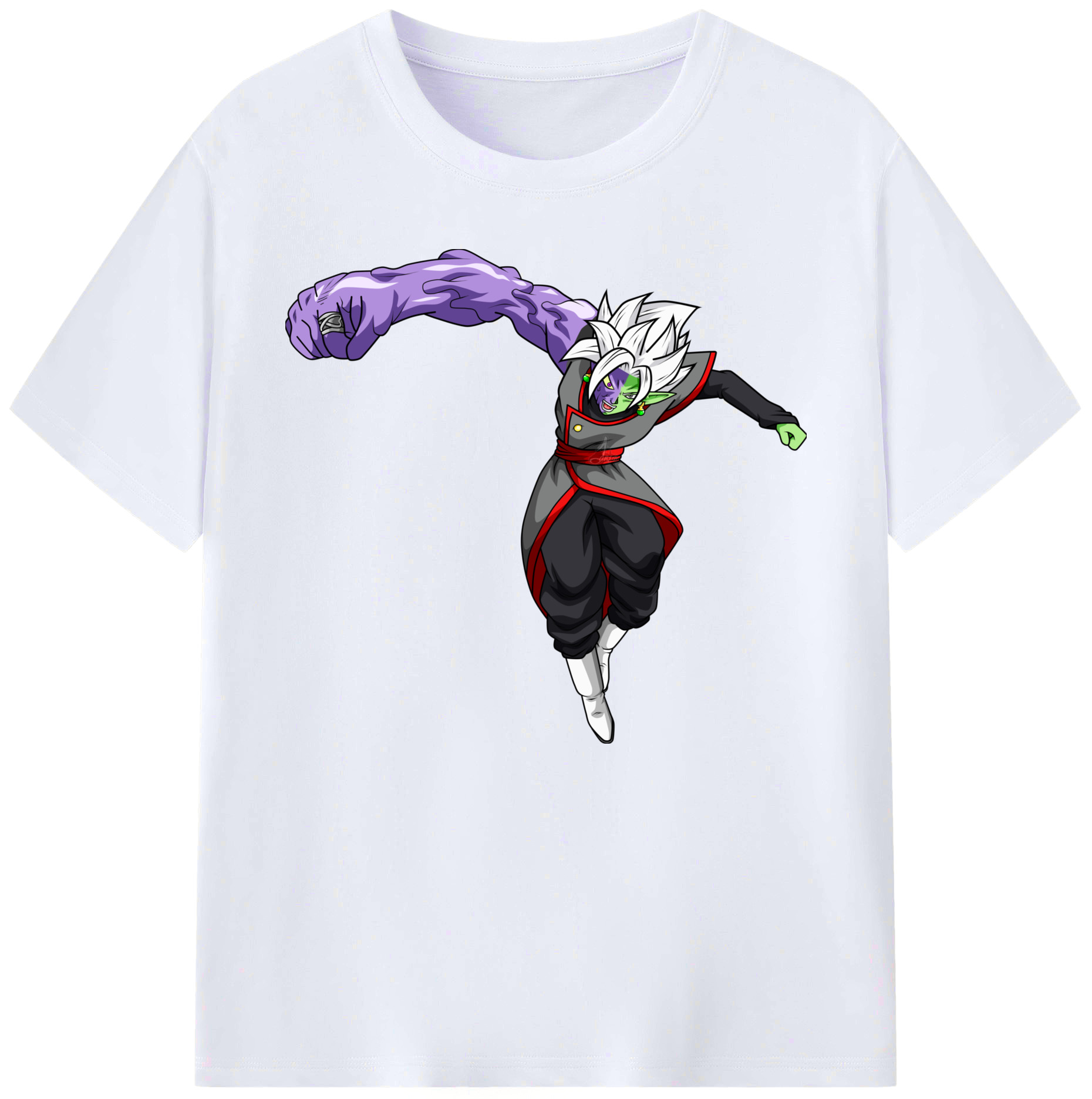 （画像用） ドラゴンボール ベジット DRAGON BALL Vegetto 綿100％ メンズ半袖Tシャツ｜肌触りやわらか＆通気性
