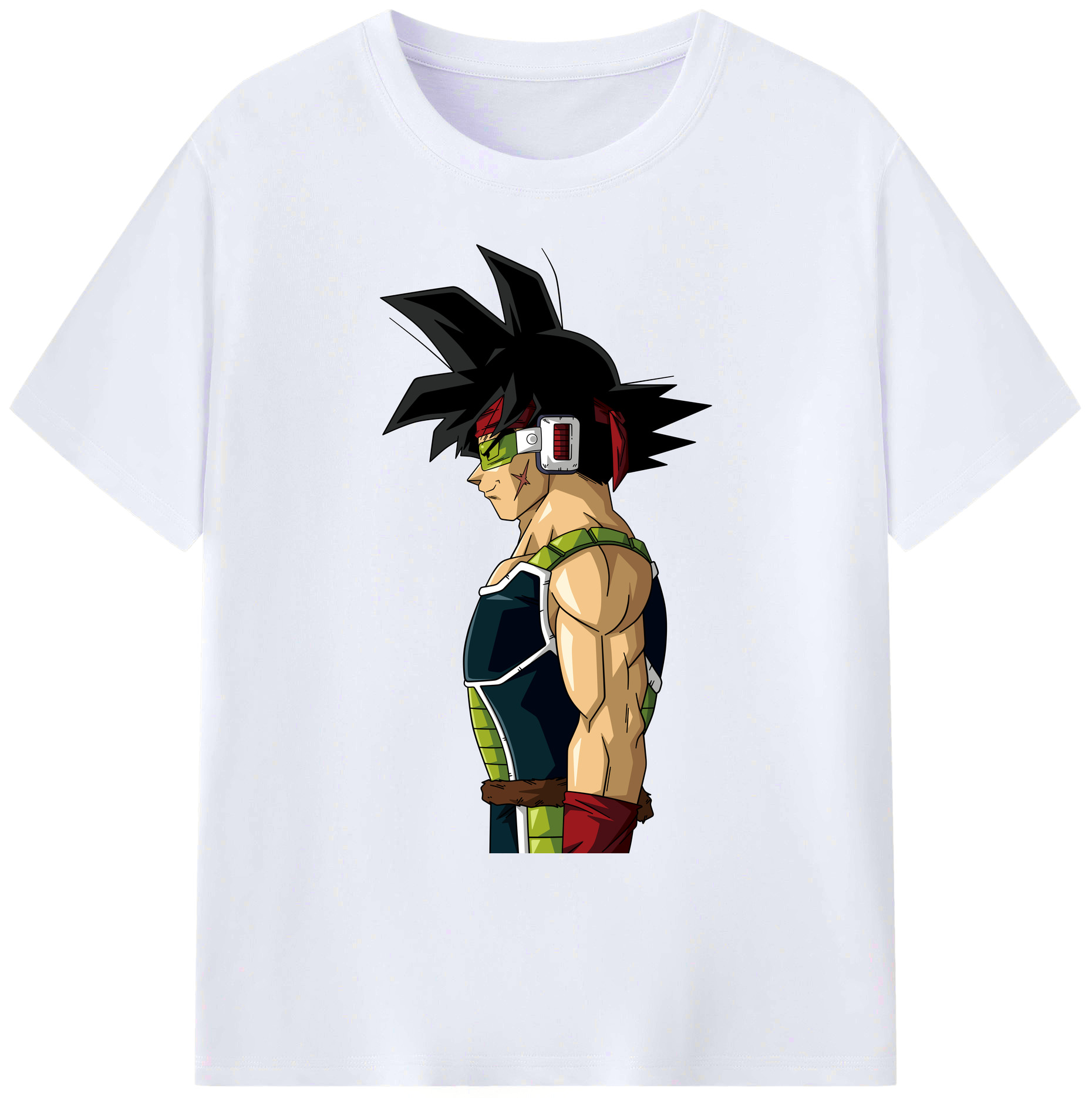 （画像用） ドラゴンボール バーダック DRAGON BALL Burdock 綿100％ メンズ半袖Tシャツ｜肌触りやわらか＆通気性