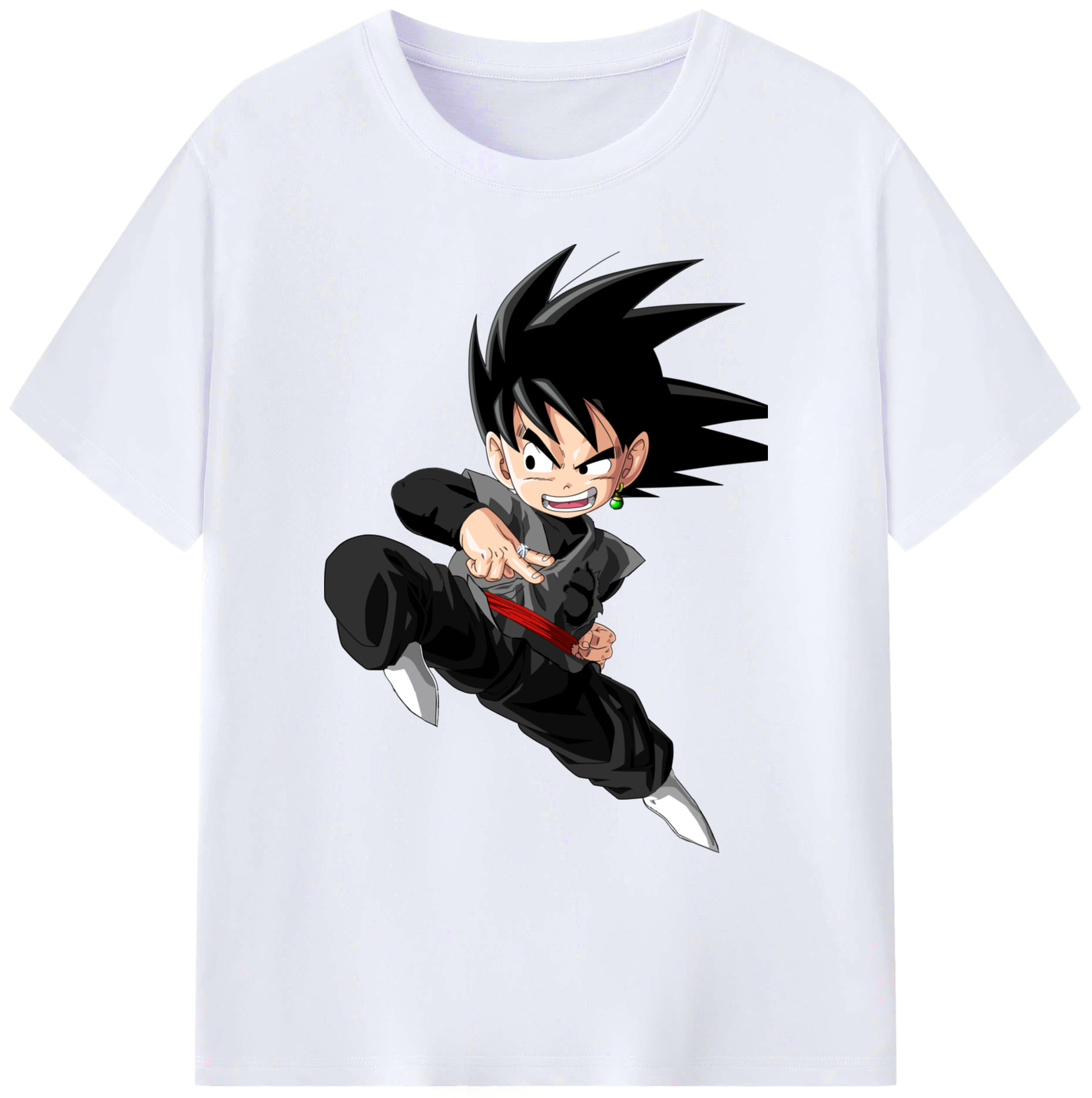 （画像用） ドラゴンボール 孫悟空（そん ごくう）Son Goku カカロット DRAGON BALL Kakarotto 綿100％ メンズ半袖Tシャツ｜肌触りやわらか＆通気性