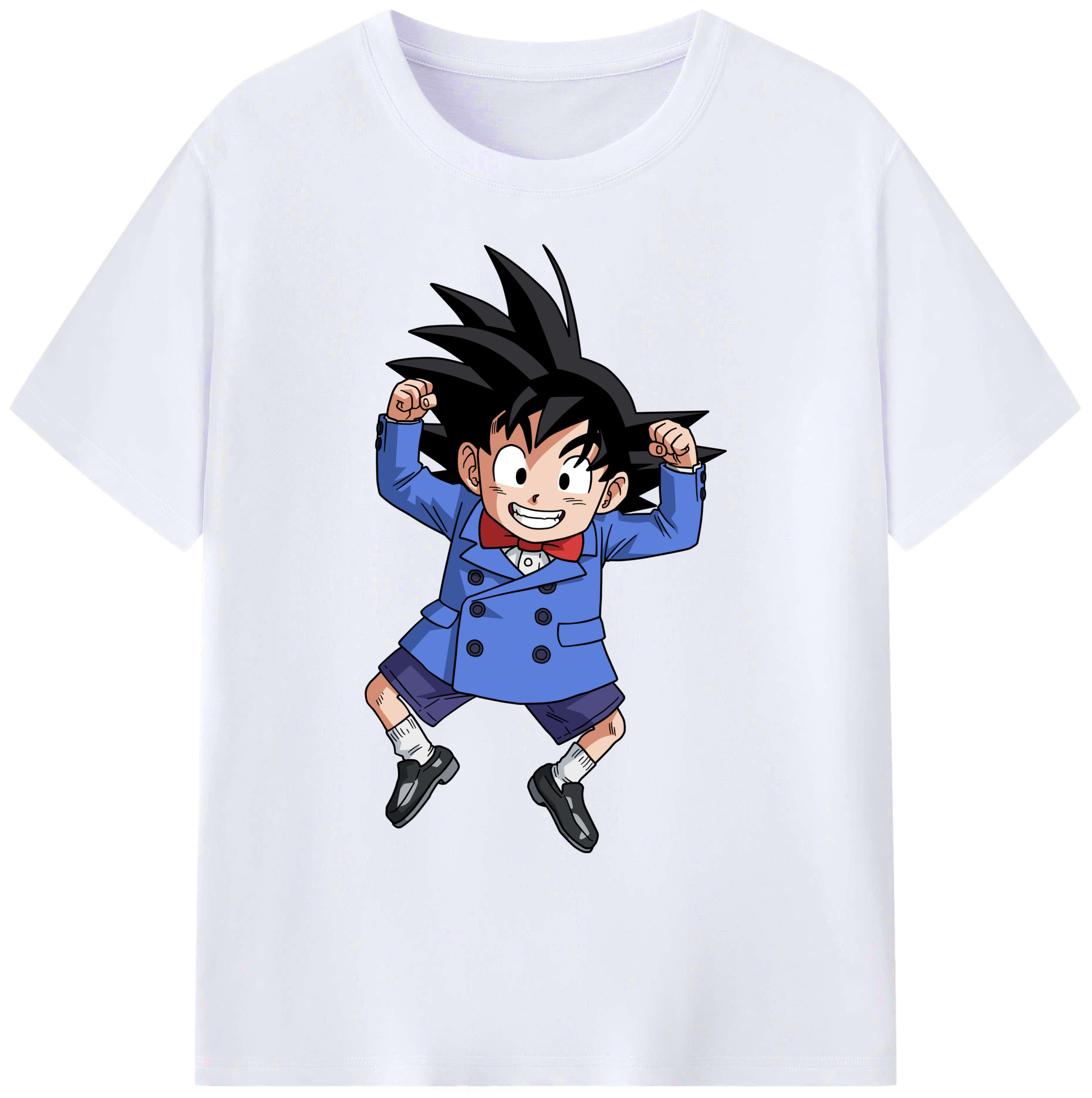 （画像用） ドラゴンボール 孫悟空（そん ごくう）Son Goku カカロット DRAGON BALL Kakarotto 綿100％ メンズ半袖Tシャツ｜肌触りやわらか＆通気性