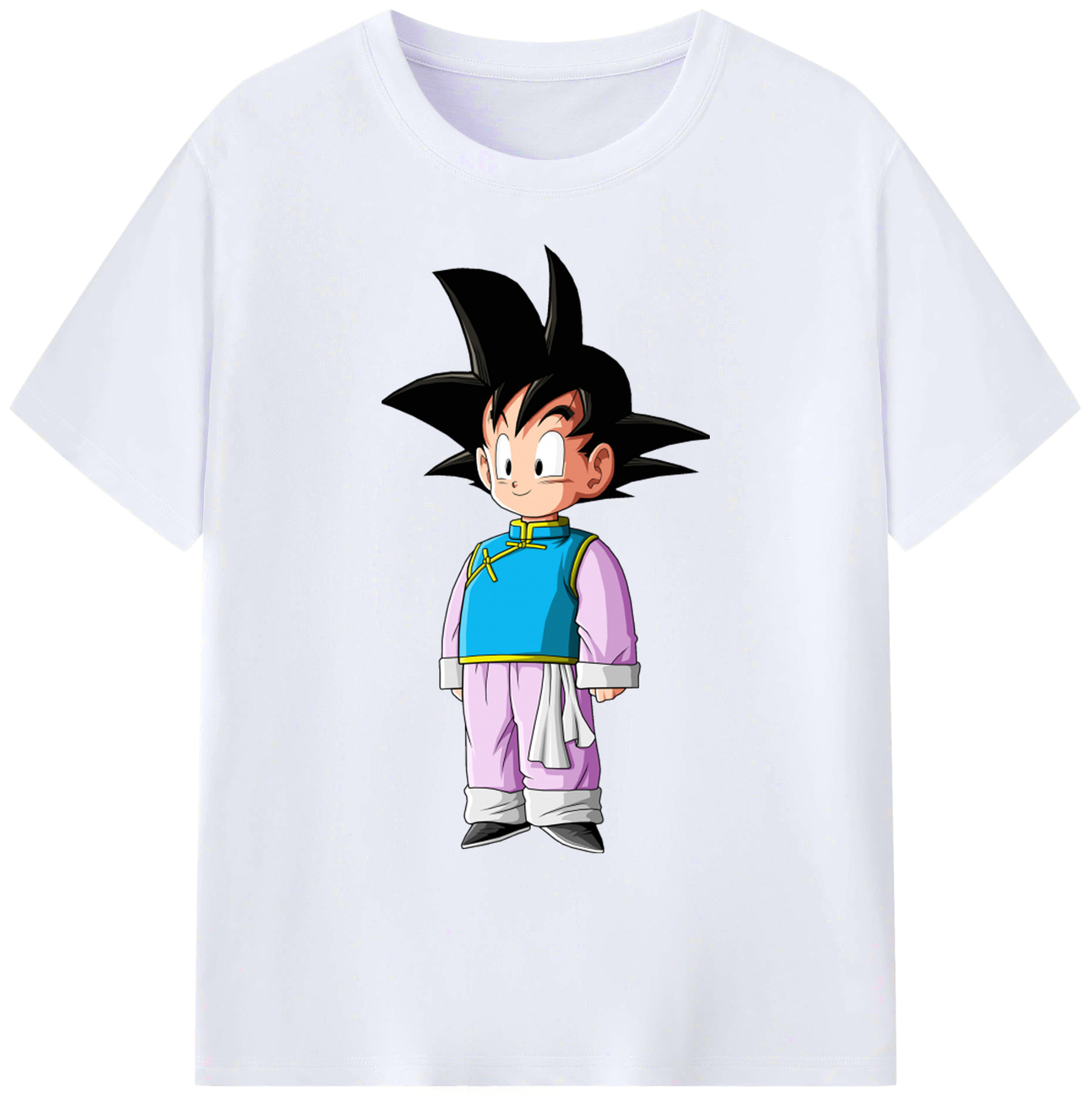 （画像用） ドラゴンボール 孫悟空（そん ごくう）Son Goku カカロット DRAGON BALL Kakarotto 綿100％ メンズ半袖Tシャツ｜肌触りやわらか＆通気性
