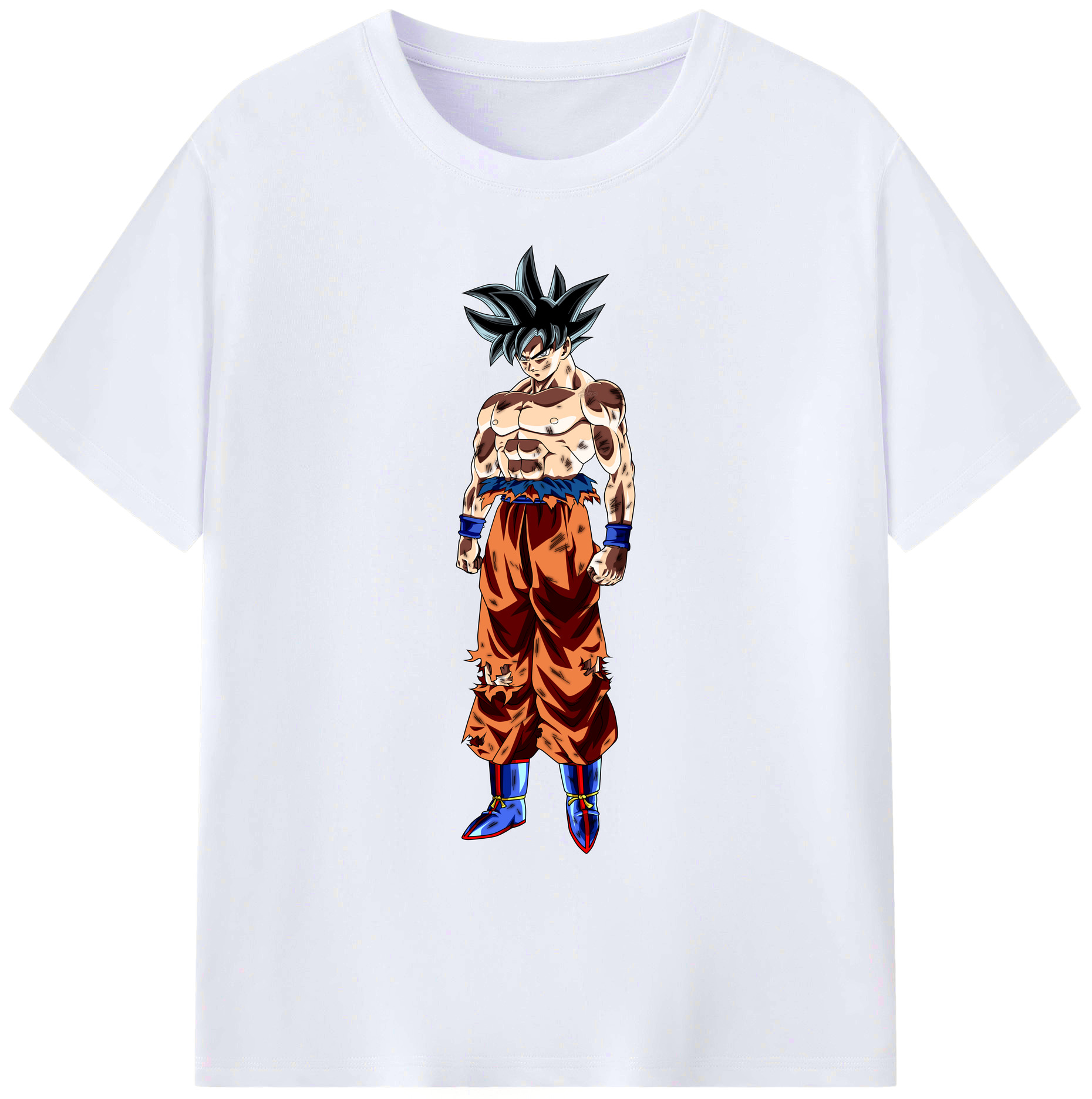 （画像用） ドラゴンボール 孫悟空（そん ごくう）Son Goku カカロット DRAGON BALL Kakarotto 綿100％ メンズ半袖Tシャツ｜肌触りやわらか＆通気性