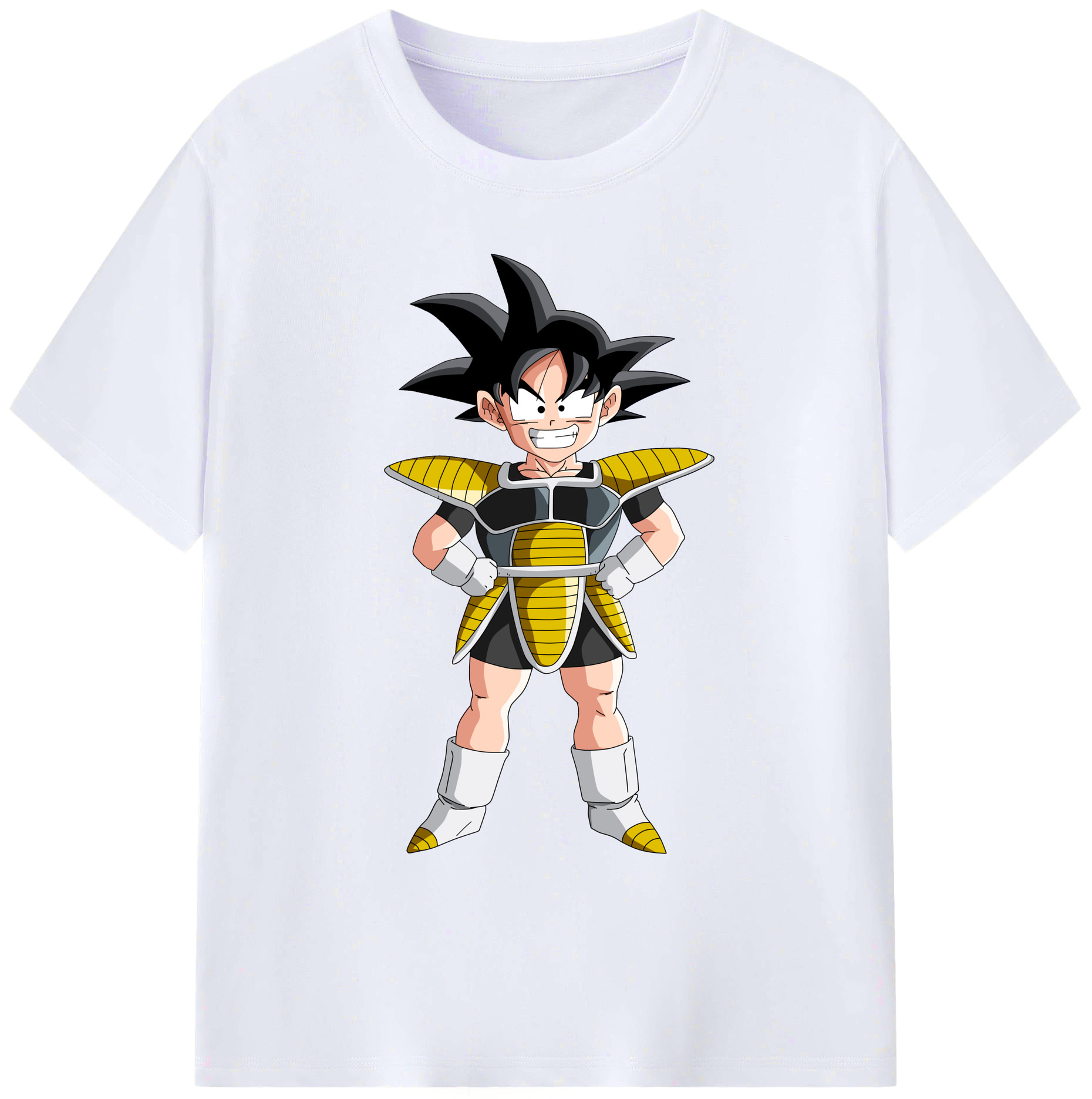 （画像用） ドラゴンボール 孫悟空（そん ごくう）Son Goku カカロット DRAGON BALL Kakarotto 綿100％ メンズ半袖Tシャツ｜肌触りやわらか＆通気性