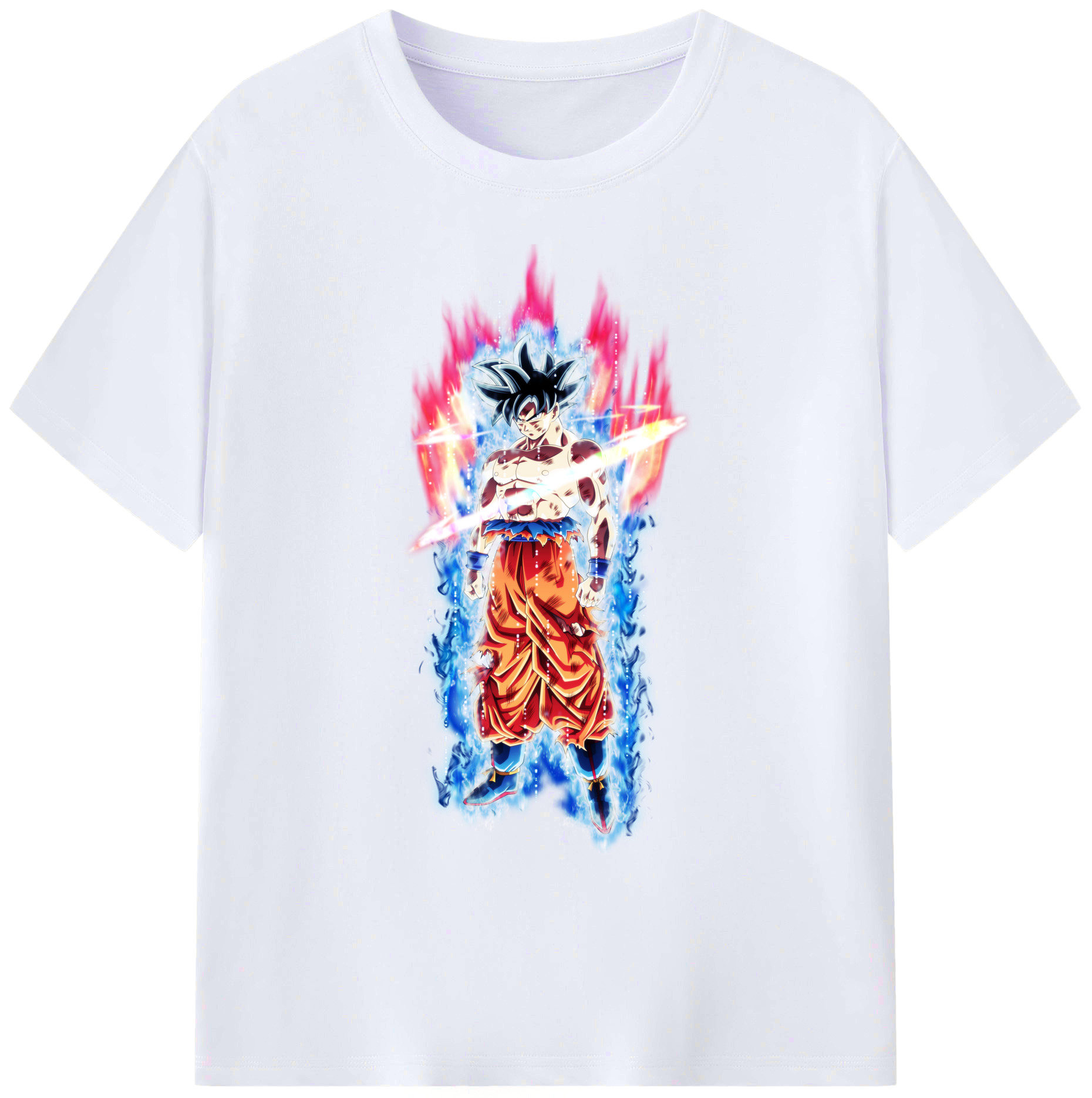 （画像用） ドラゴンボール 孫悟空（そん ごくう）Son Goku カカロット DRAGON BALL Kakarotto 綿100％ メンズ半袖Tシャツ｜肌触りやわらか＆通気性