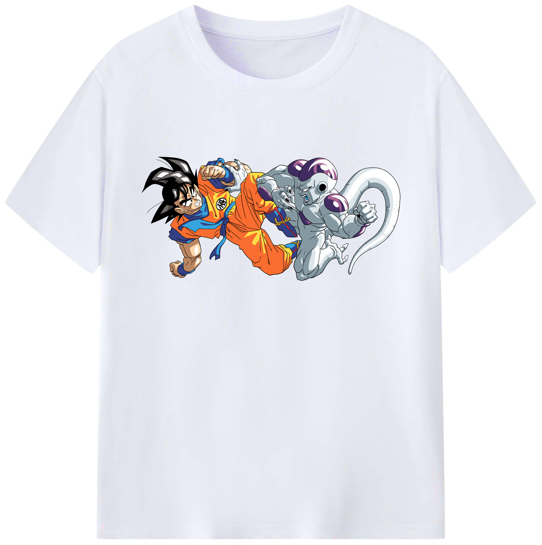 （画像用） ドラゴンボール 孫悟空（そん ごくう）Son Goku カカロット DRAGON BALL Kakarotto 綿100％ メンズ半袖Tシャツ｜肌触りやわらか＆通気性