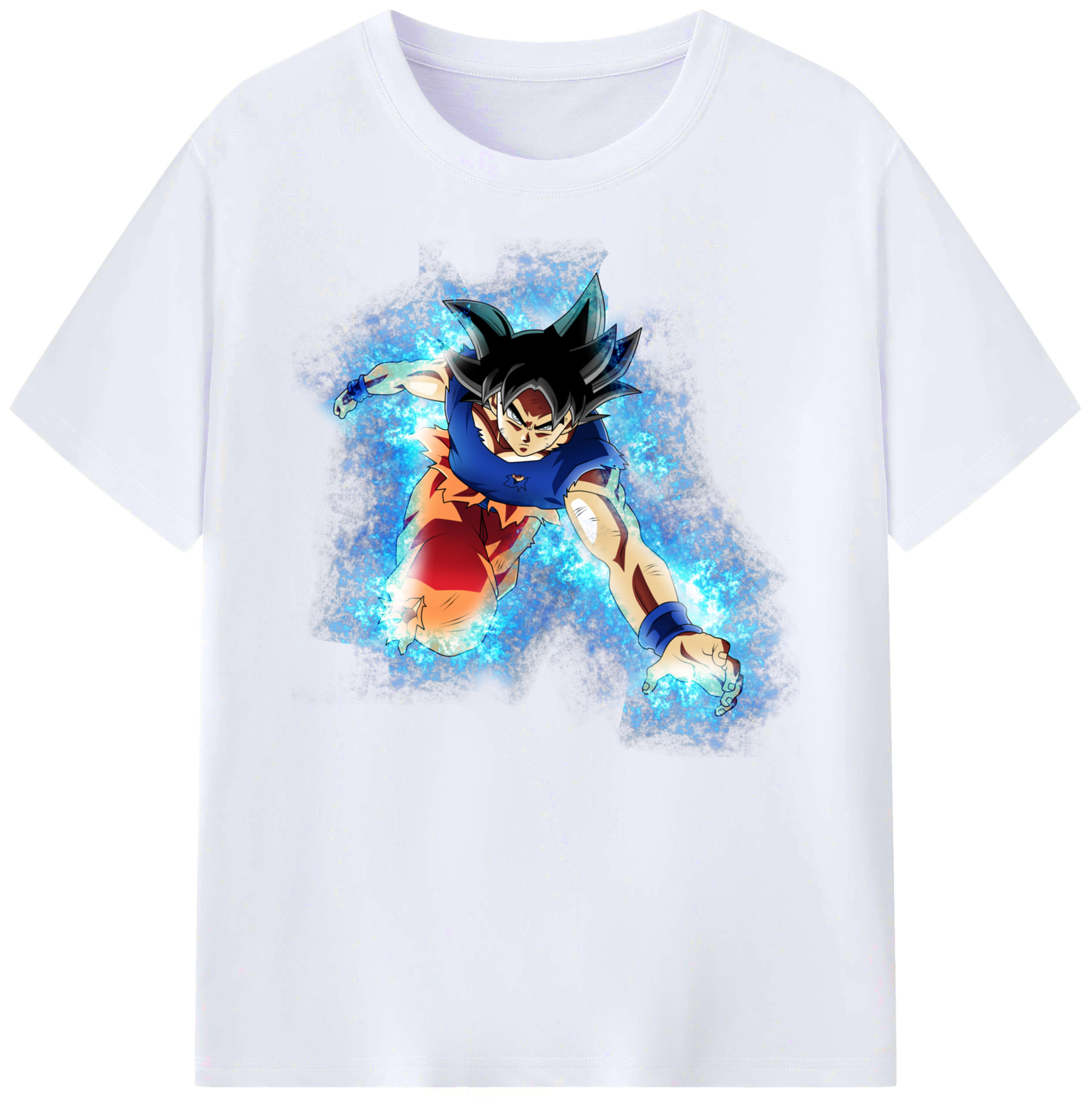 （画像用） ドラゴンボール 孫悟空（そん ごくう）Son Goku カカロット DRAGON BALL Kakarotto 綿100％ メンズ半袖Tシャツ｜肌触りやわらか＆通気性