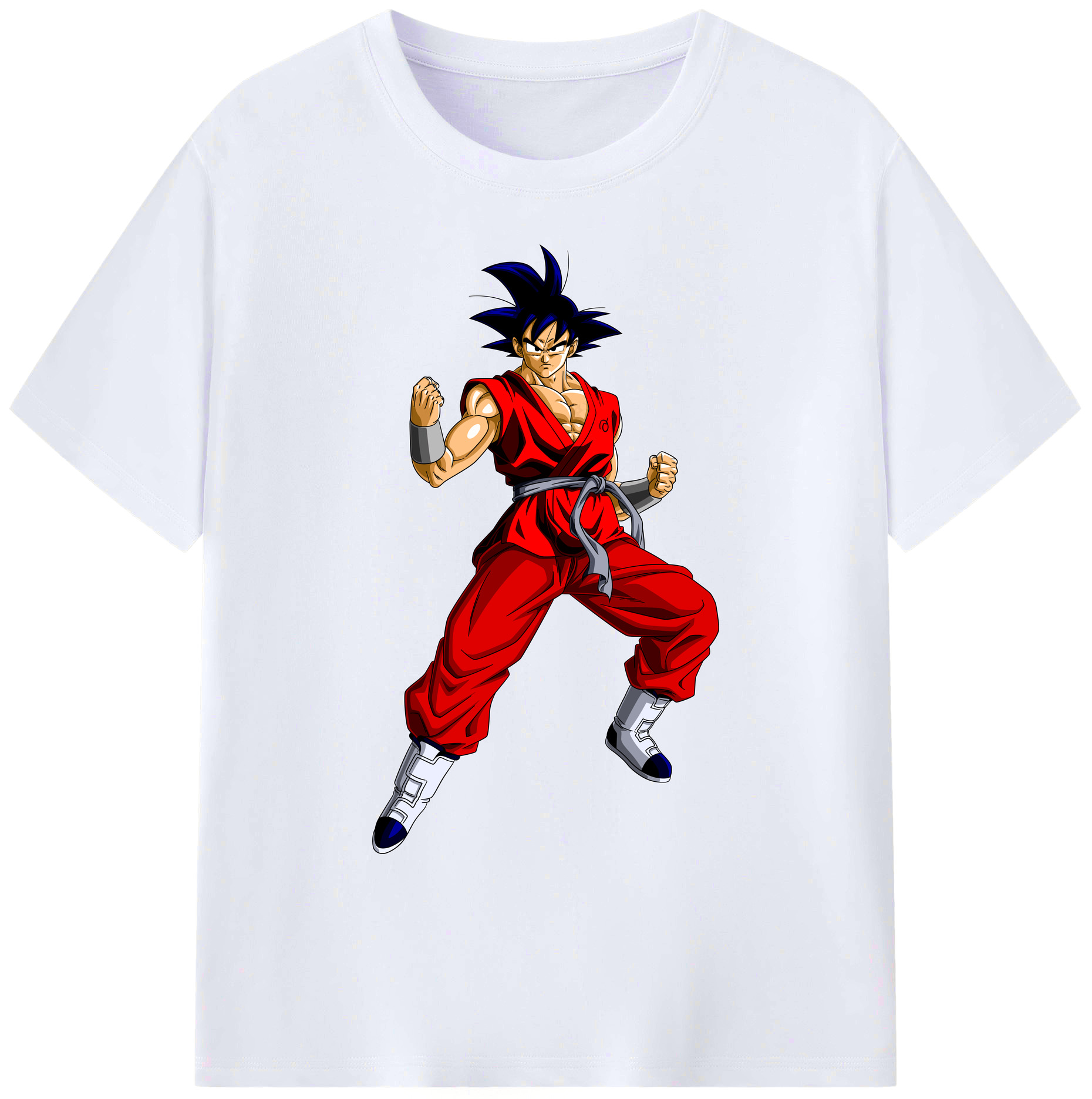 （画像用） ドラゴンボール 孫悟空（そん ごくう）Son Goku カカロット DRAGON BALL Kakarotto 綿100％ メンズ半袖Tシャツ｜肌触りやわらか＆通気性