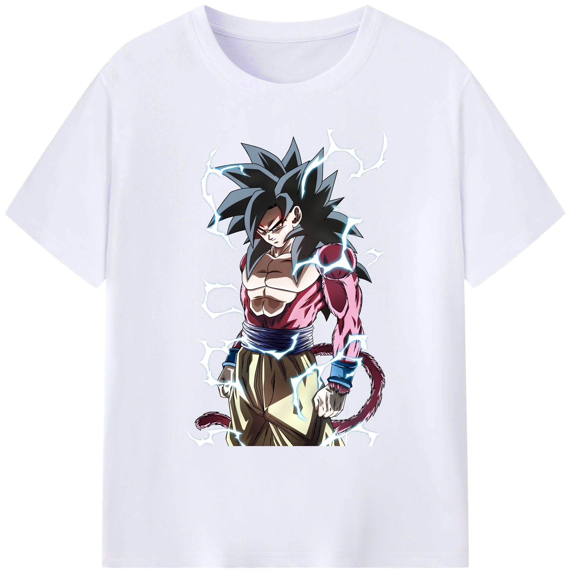 （画像用） ドラゴンボール 孫悟空（そん ごくう）Son Goku カカロット DRAGON BALL Kakarotto 綿100％ メンズ半袖Tシャツ｜肌触りやわらか＆通気性