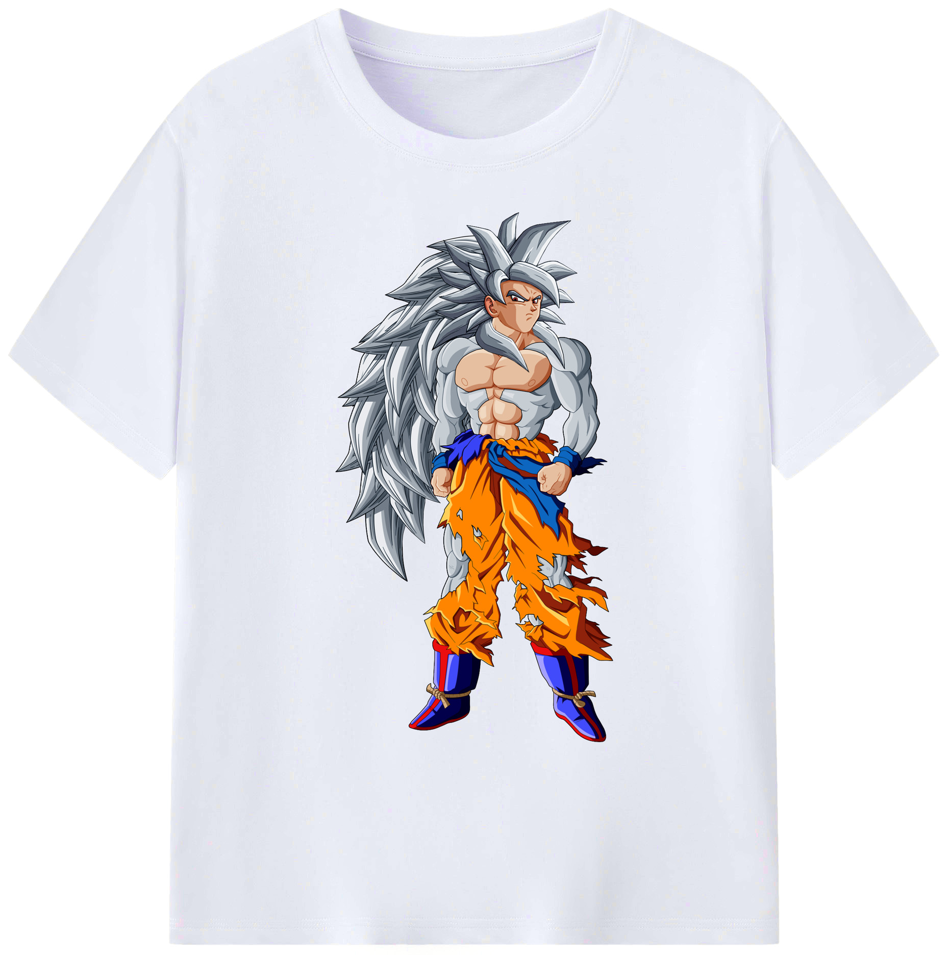 （画像用） ドラゴンボール 孫悟空（そん ごくう）Son Goku カカロット DRAGON BALL Kakarotto 綿100％ メンズ半袖Tシャツ｜肌触りやわらか＆通気性