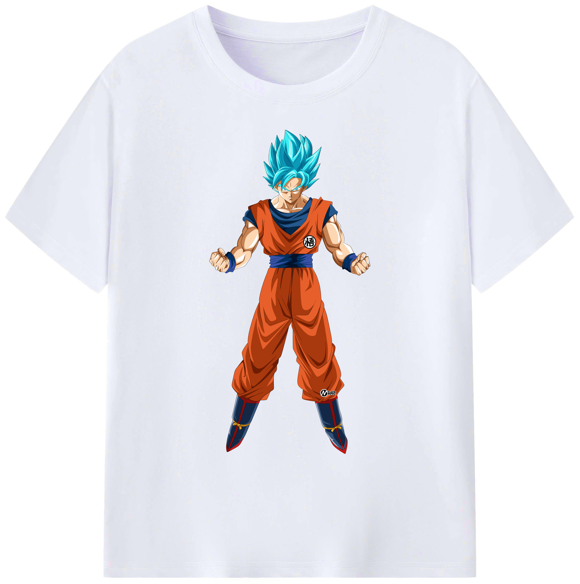 （画像用） ドラゴンボール 孫悟空（そん ごくう）Son Goku カカロット DRAGON BALL Kakarotto 綿100％ メンズ半袖Tシャツ｜肌触りやわらか＆通気性