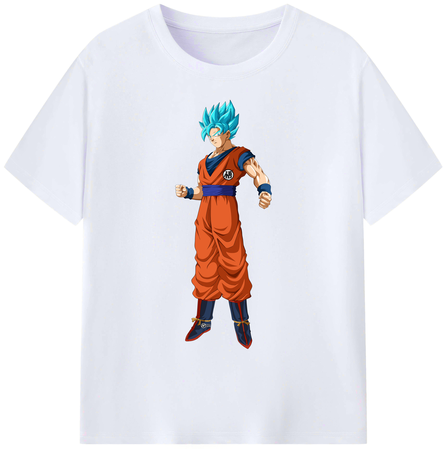 （画像用） ドラゴンボール 孫悟空（そん ごくう）Son Goku カカロット DRAGON BALL Kakarotto 綿100％ メンズ半袖Tシャツ｜肌触りやわらか＆通気性