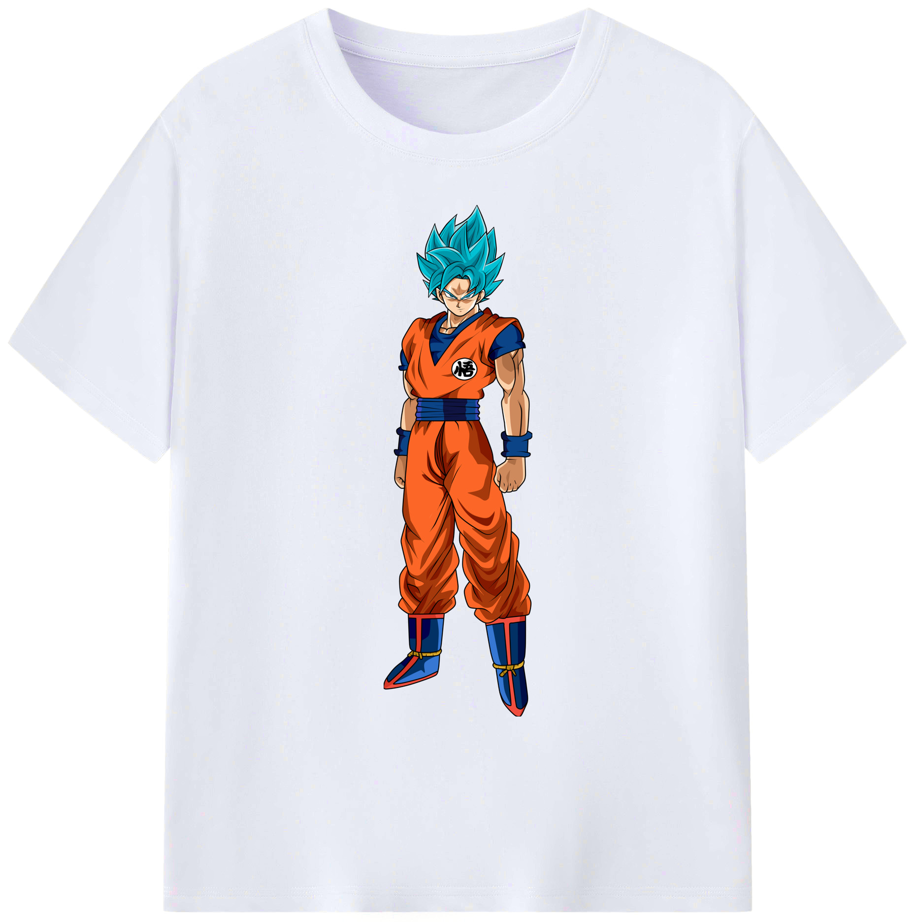 （画像用） ドラゴンボール 孫悟空（そん ごくう）Son Goku カカロット DRAGON BALL Kakarotto 綿100％ メンズ半袖Tシャツ｜肌触りやわらか＆通気性