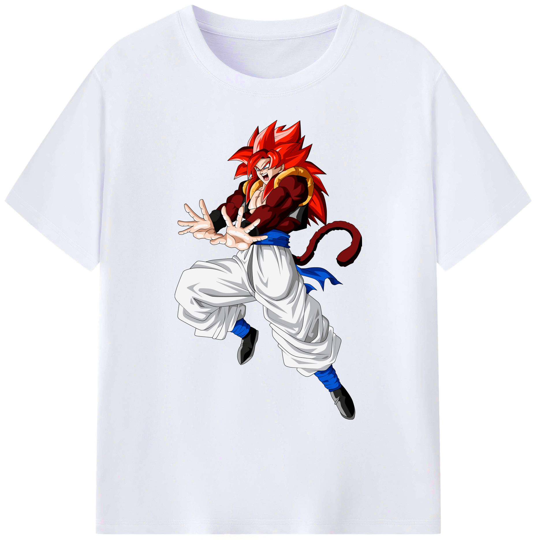 （画像用） ドラゴンボール 孫悟空（そん ごくう）Son Goku カカロット DRAGON BALL Kakarotto 綿100％ メンズ半袖Tシャツ｜肌触りやわらか＆通気性