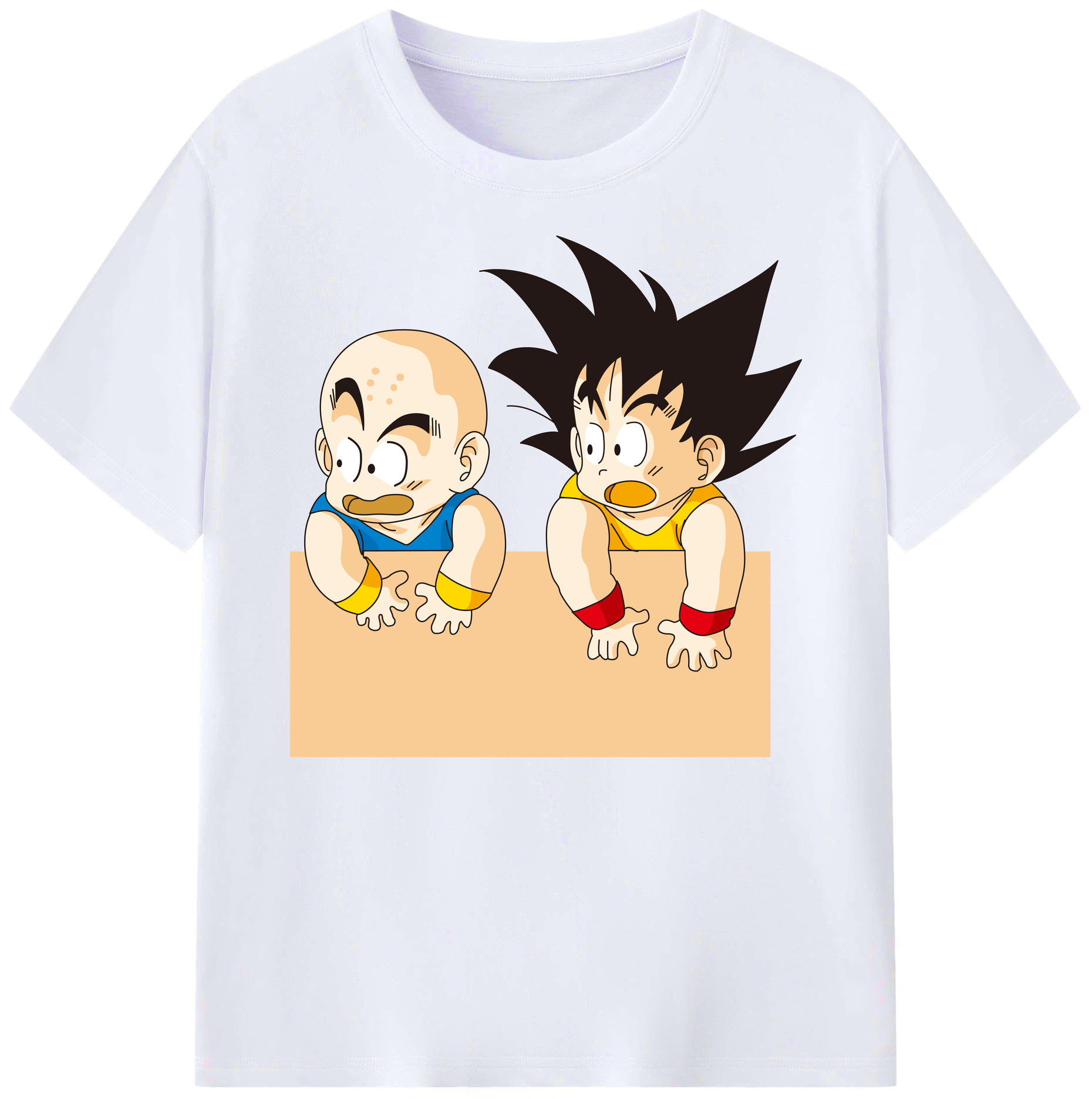 （画像用） ドラゴンボール 孫悟空（そん ごくう）Son Goku カカロット DRAGON BALL Kakarotto 綿100％ メンズ半袖Tシャツ｜肌触りやわらか＆通気性