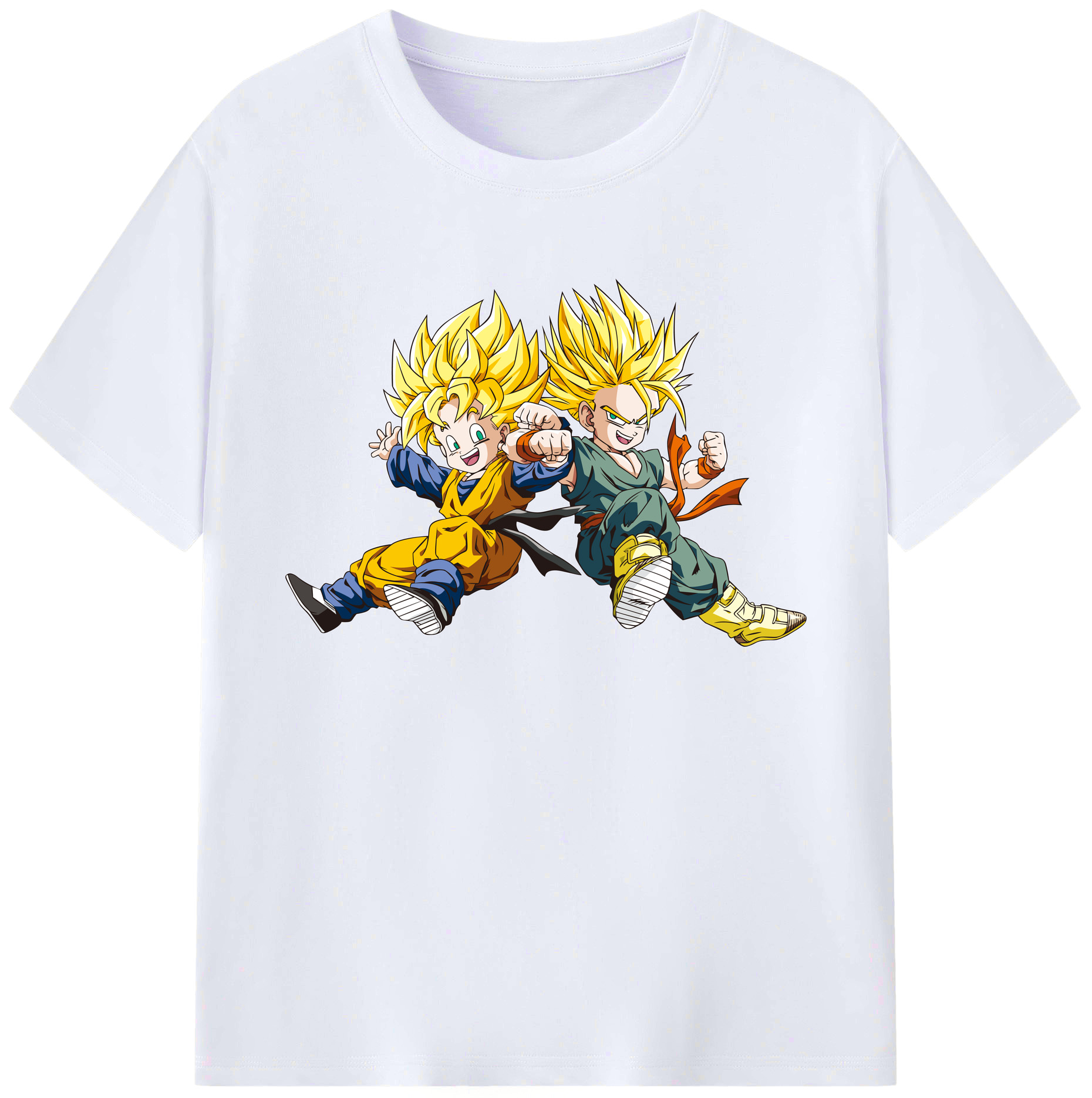（画像用） ドラゴンボール 孫悟空（そん ごくう）Son Goku カカロット DRAGON BALL Kakarotto 綿100％ メンズ半袖Tシャツ｜肌触りやわらか＆通気性