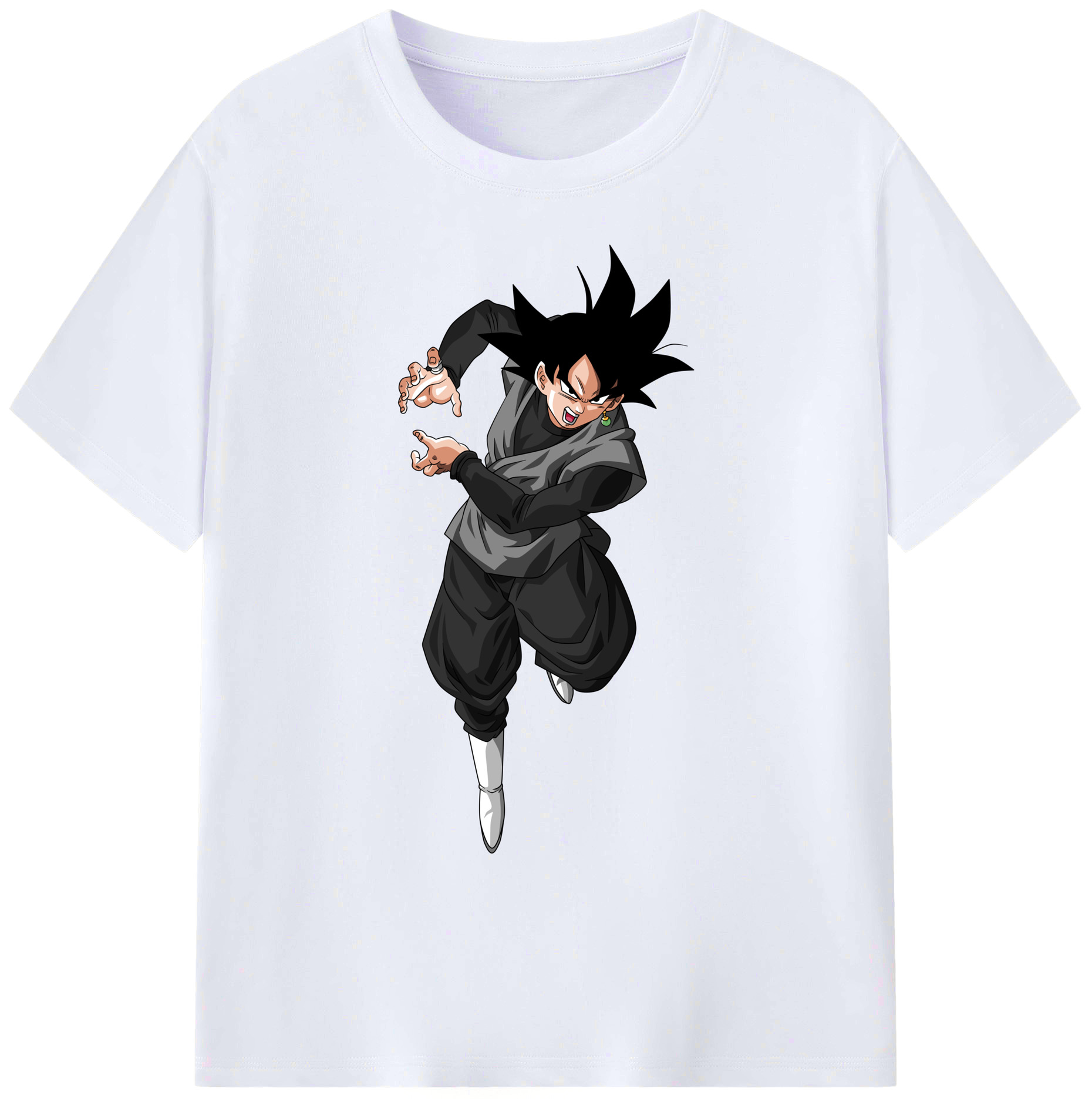 （画像用） ドラゴンボール ベジータ四世（Bejīta Yonsei）DRAGON BALL Vegeta IV 綿100％ メンズ半袖Tシャツ｜肌触りやわらか＆通気性