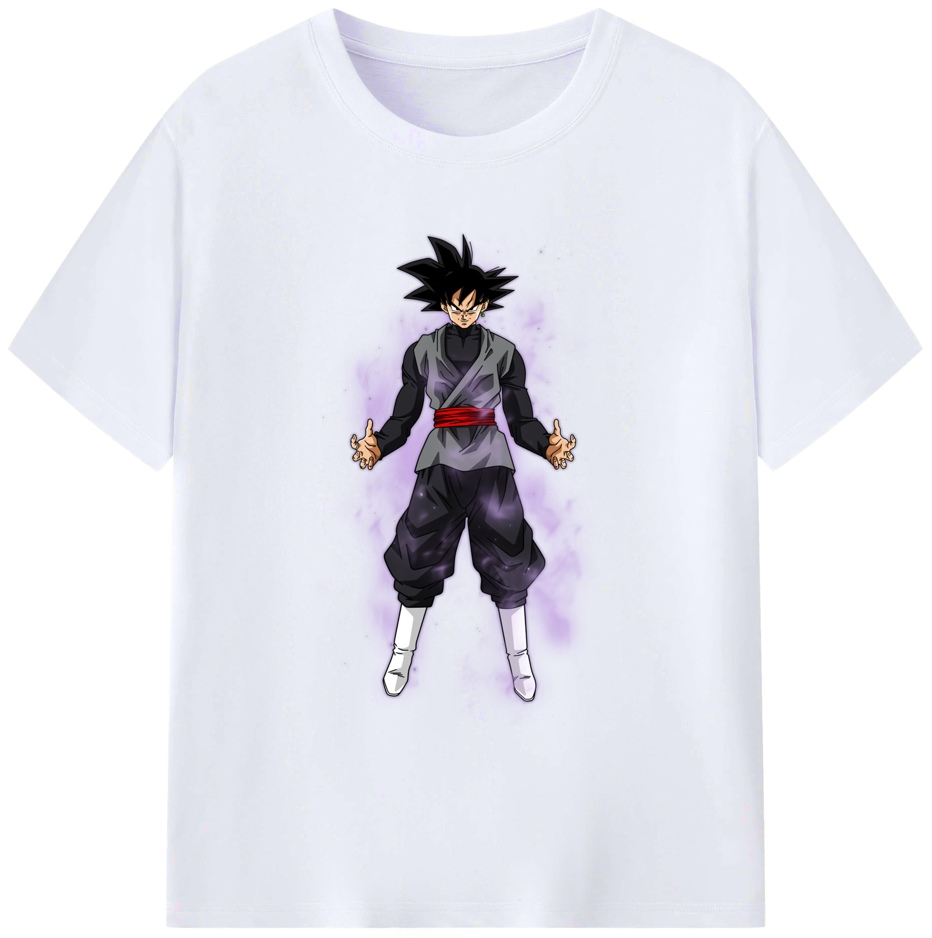 （画像用） ドラゴンボール ベジータ四世（Bejīta Yonsei）DRAGON BALL Vegeta IV 綿100％ メンズ半袖Tシャツ｜肌触りやわらか＆通気性