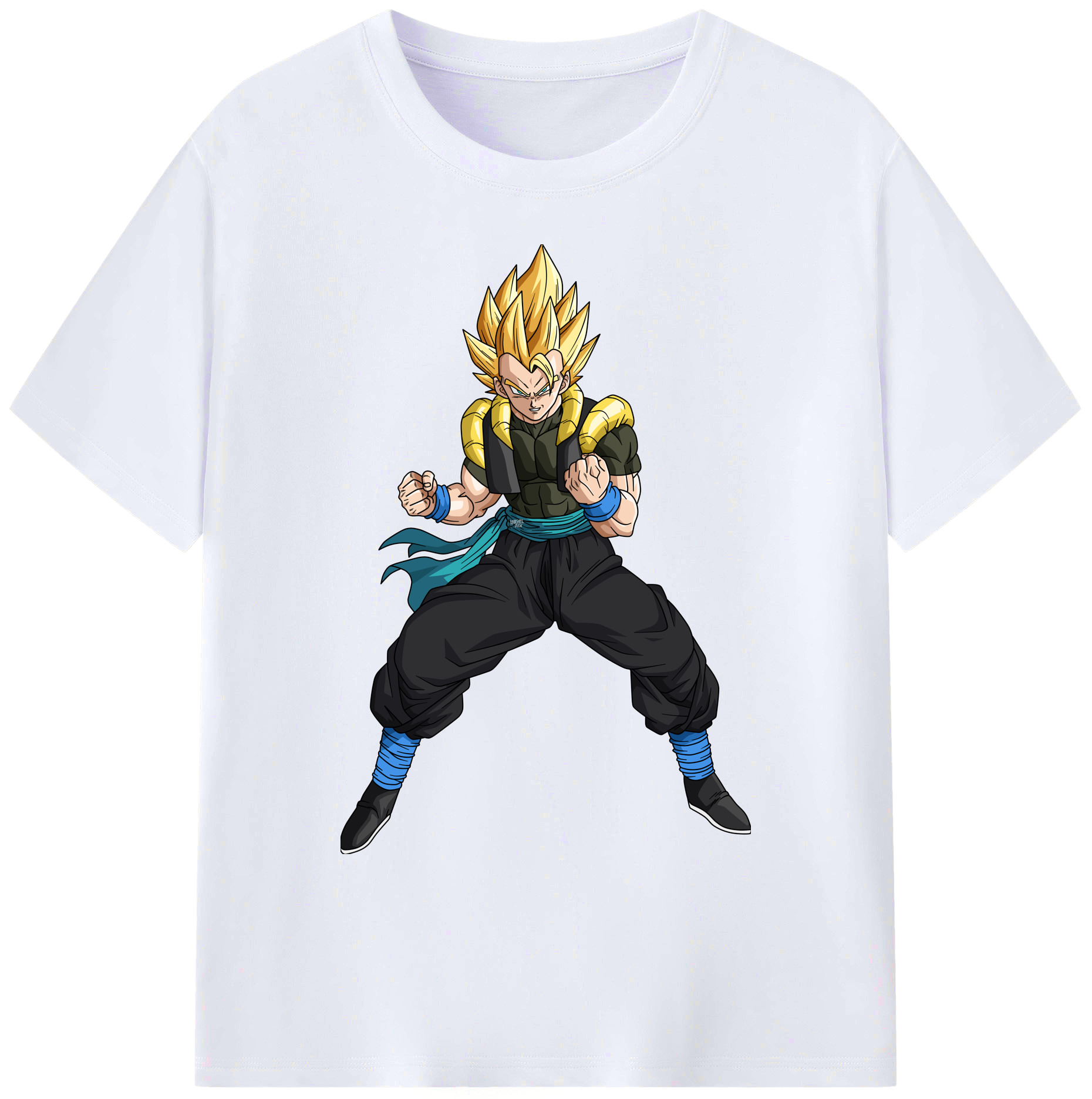 （画像用） ドラゴンボール ベジータ四世（Bejīta Yonsei）DRAGON BALL Vegeta IV 綿100％ メンズ半袖Tシャツ｜肌触りやわらか＆通気性