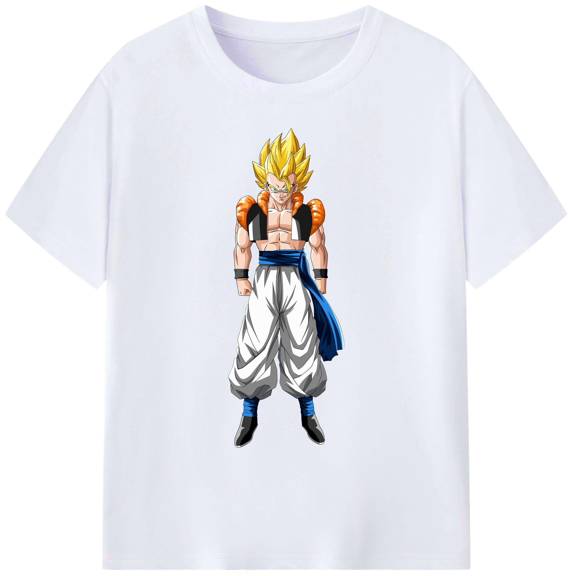 （画像用） ドラゴンボール ベジータ四世（Bejīta Yonsei）DRAGON BALL Vegeta IV 綿100％ メンズ半袖Tシャツ｜肌触りやわらか＆通気性